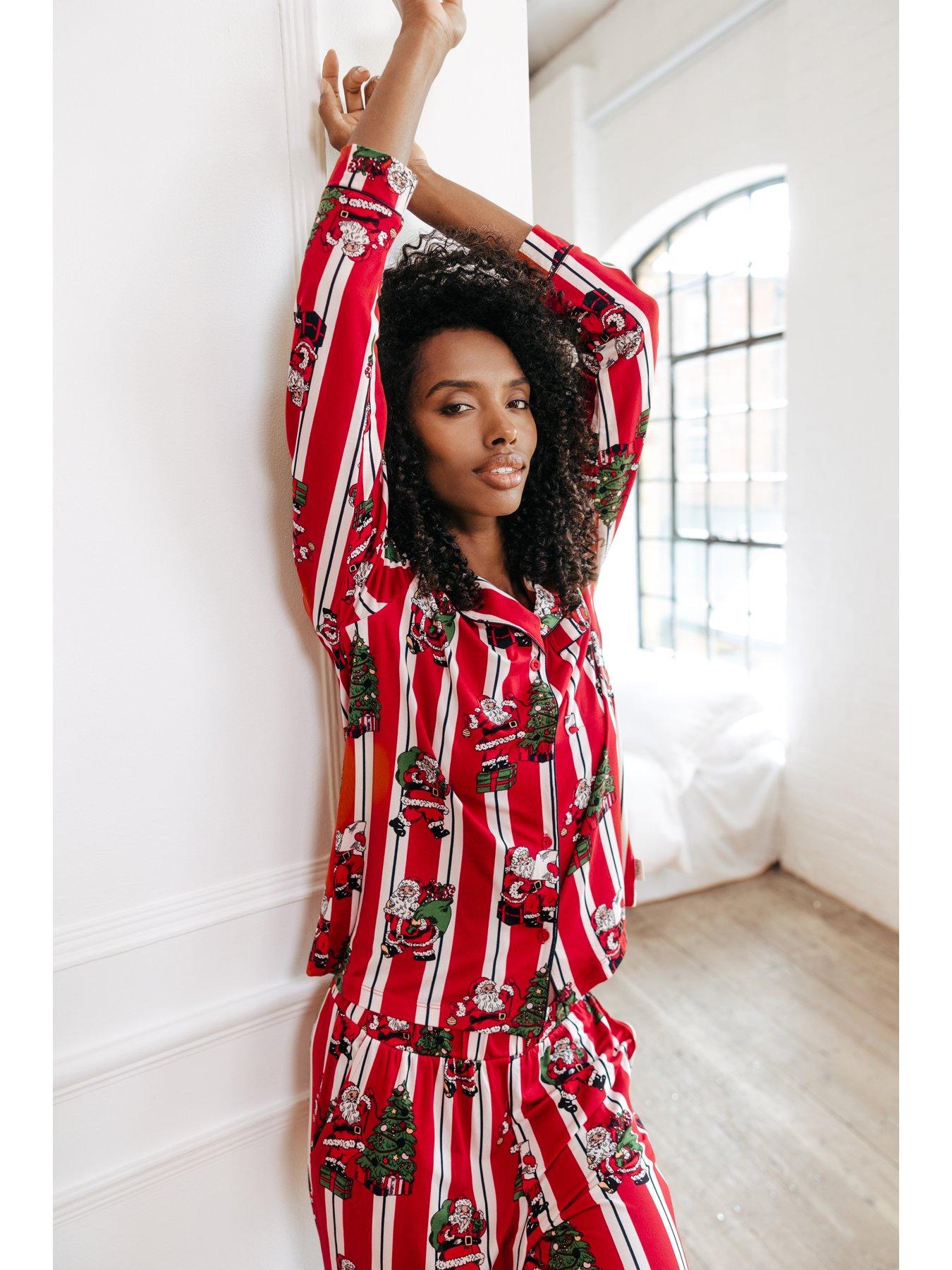 chelsea-peers-chelsea-peers-christmas-santa-stripe-print-long-pyjama-setback