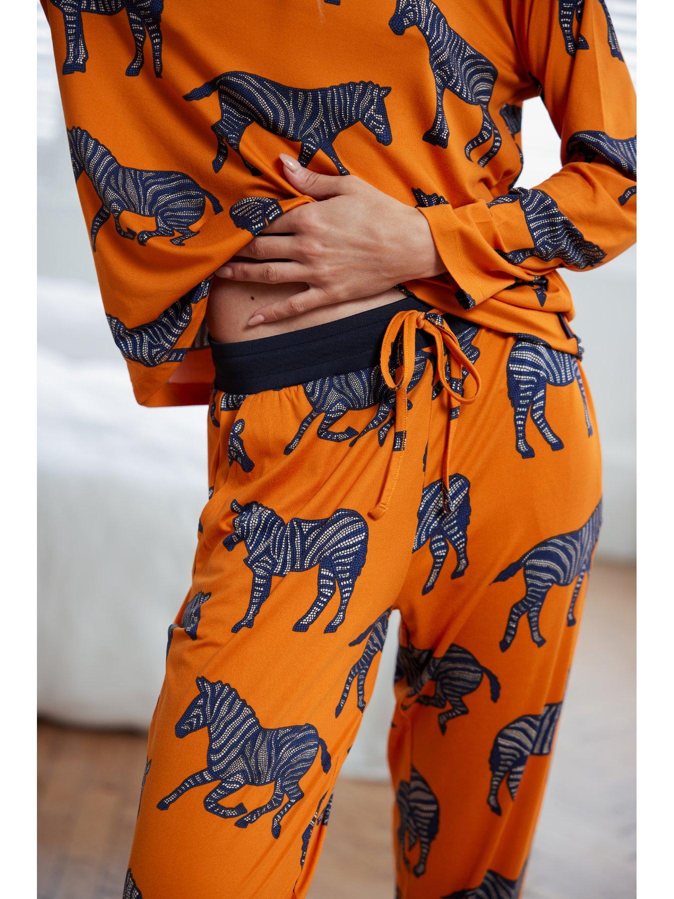 chelsea-peers-chelsea-peers-zebra-print-long-pyjama-setdetail