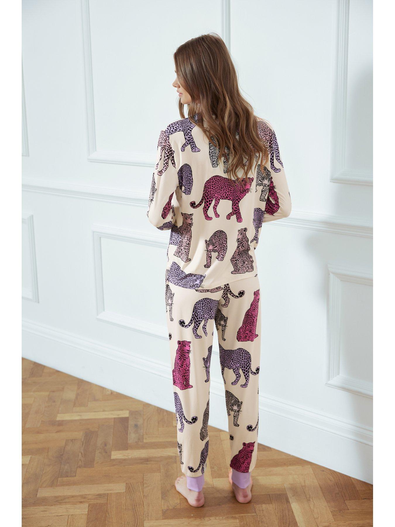 chelsea-peers-chelsea-peers-pink-leopard-print-long-pyjama-setstillFront