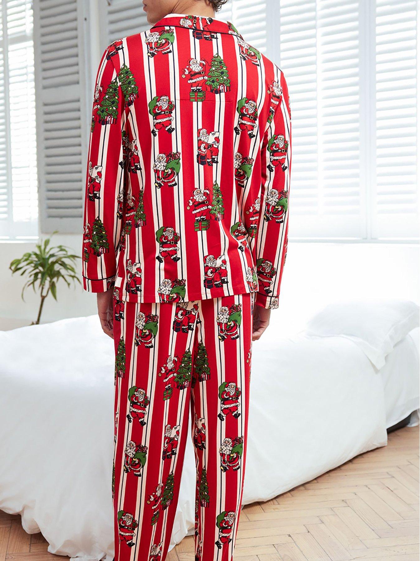 chelsea-peers-christmas-santa-stripe-print-long-pyjama-setstillFront