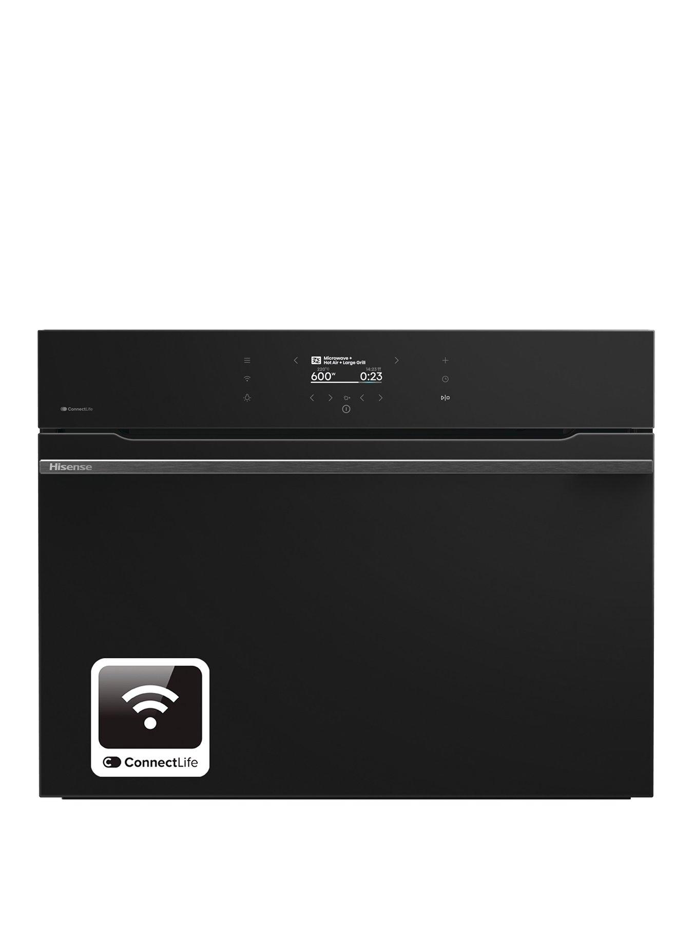 hisense-hisense-bim4ah8ukwf-50l-built-in-compact-oven-with-microwave-jet-black