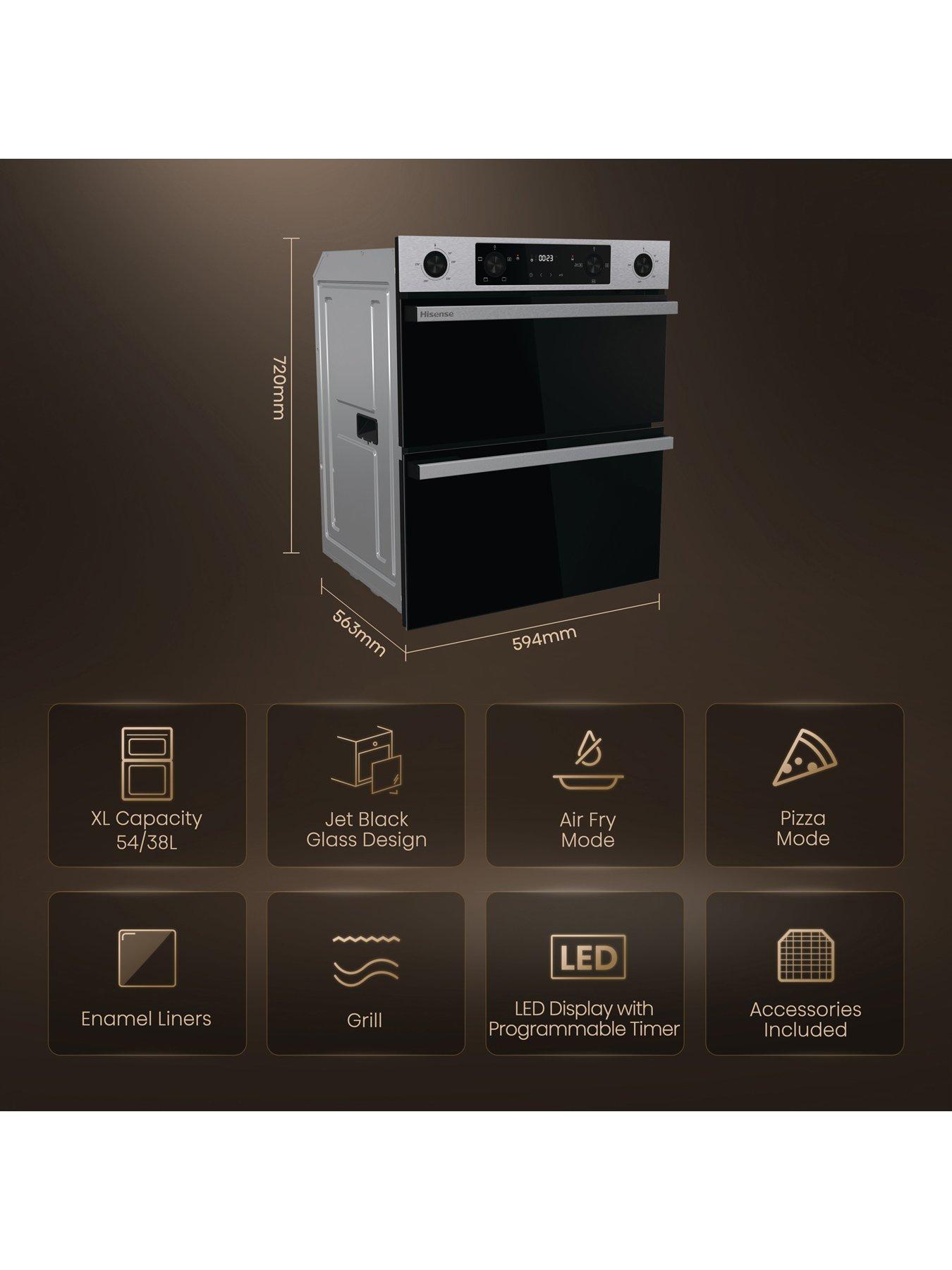 hisense-hisense-bud714221ax-5438l-built-under-double-oven-with-enamel-liners-stainless-steelstillFront