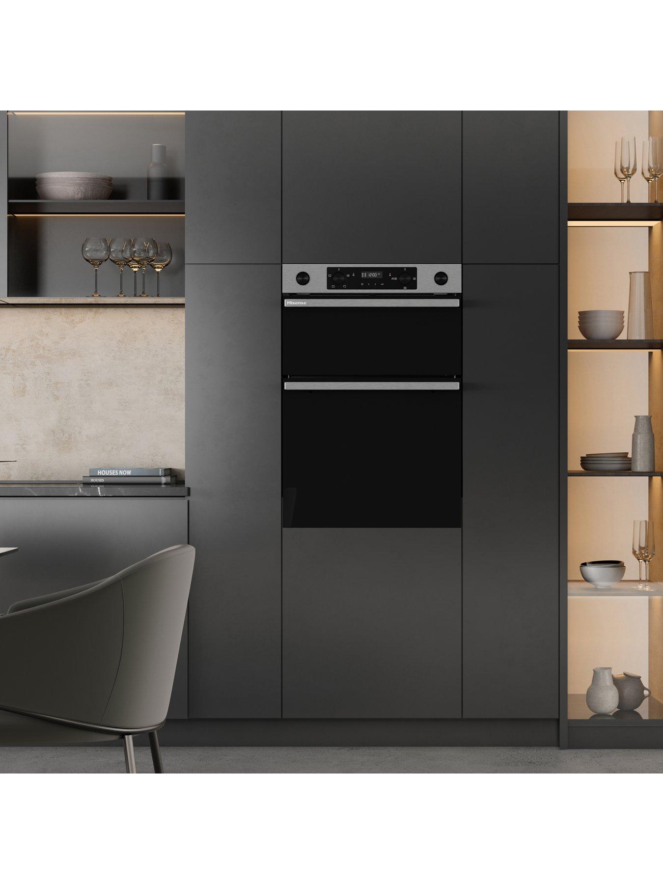 Image 5 of 7 of Hisense Hi6 BID914221CX 72/38L Built In Double Oven with Catalytic Liners - Stainless Steel