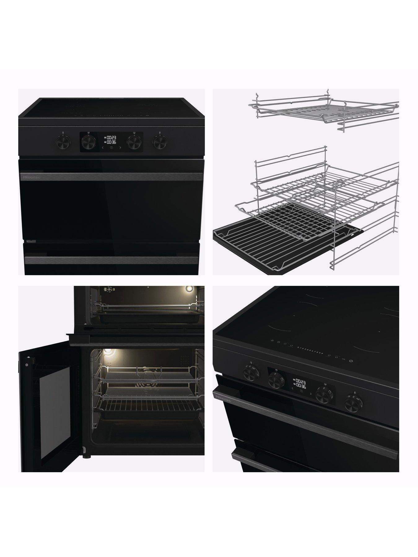 Image 5 of 7 of Hisense Hi6 Max HDCEIT6C20B 80/50L Induction Freestanding 60cm Electric Cooker - Jet Black