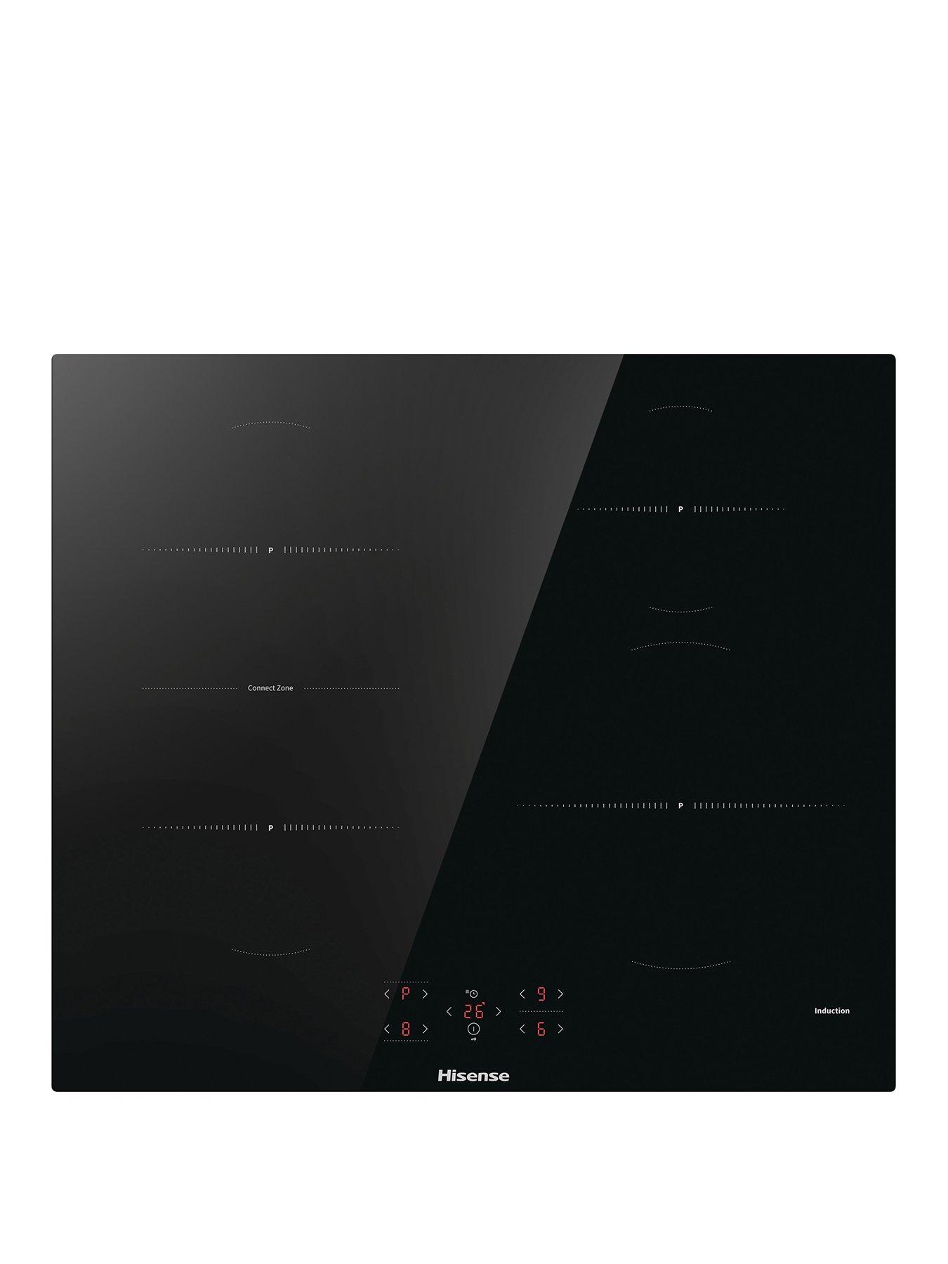 Hisense Hisense HI6421BSC, Bridge Zone, 60cm Induction Hob - Black