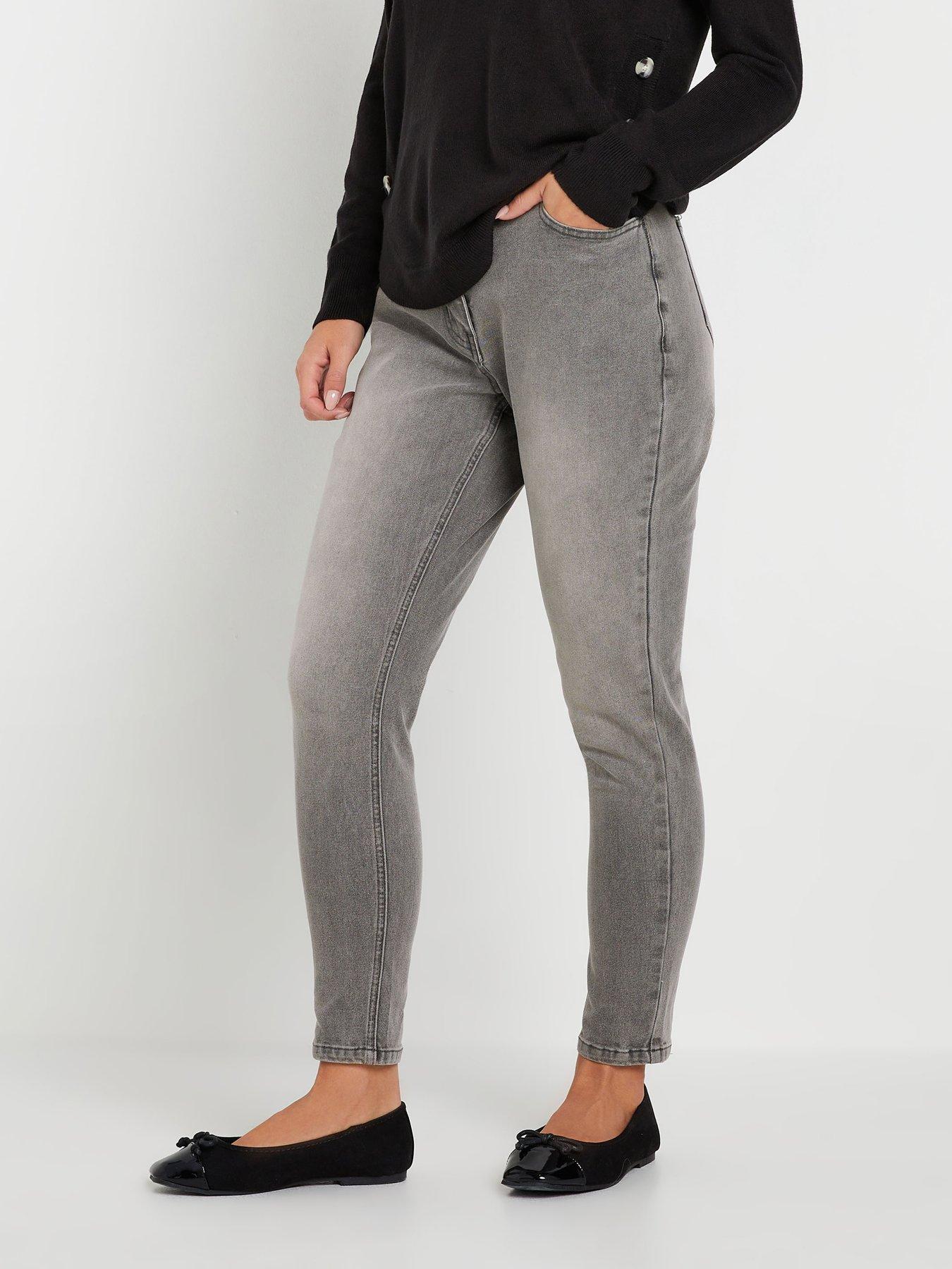 PixieGirl Petite Ava Skinny Jean - Grey