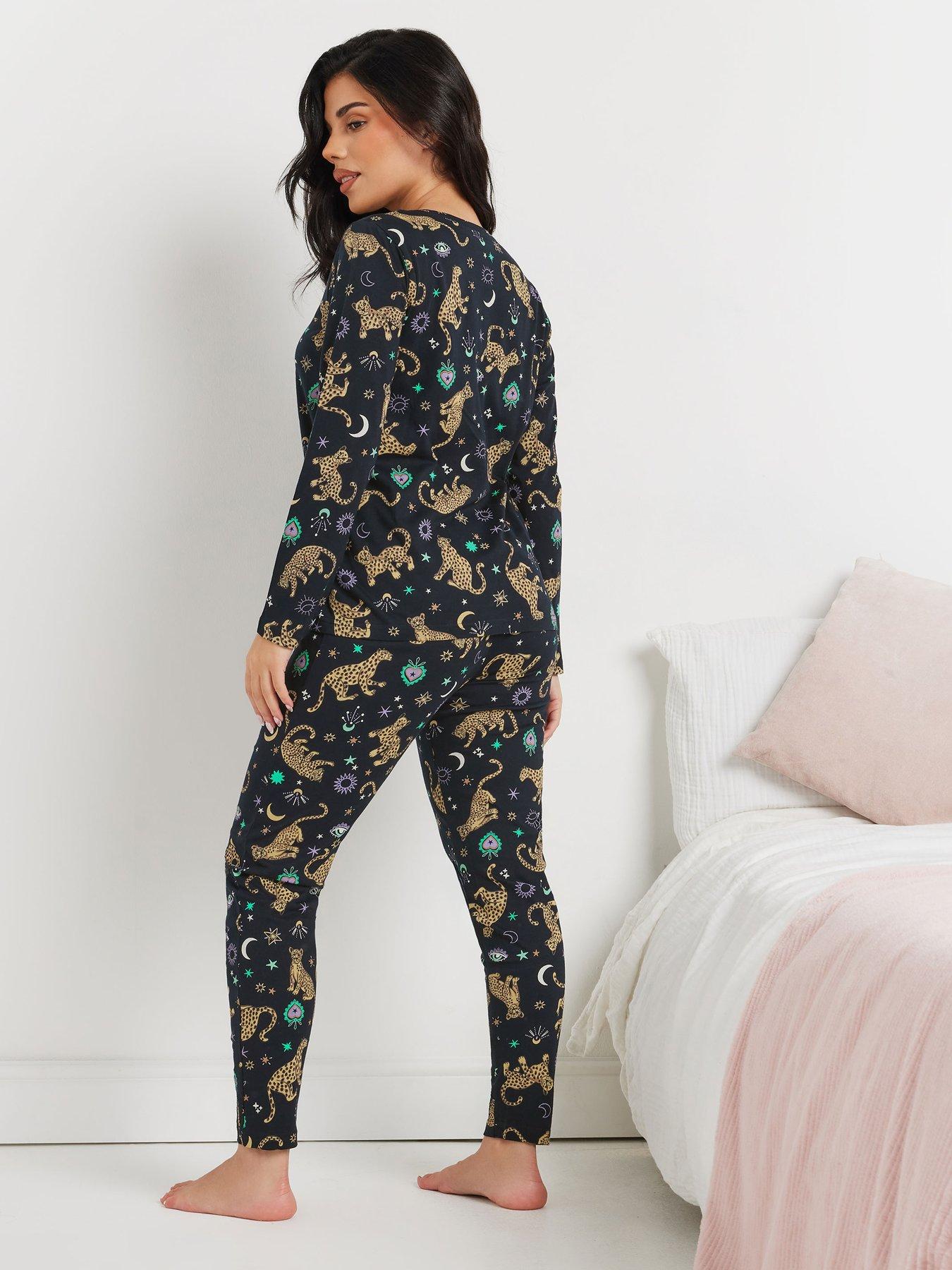 pixiegirl-petite-midnight-leopard-long-sleeve-pj-setstillFront