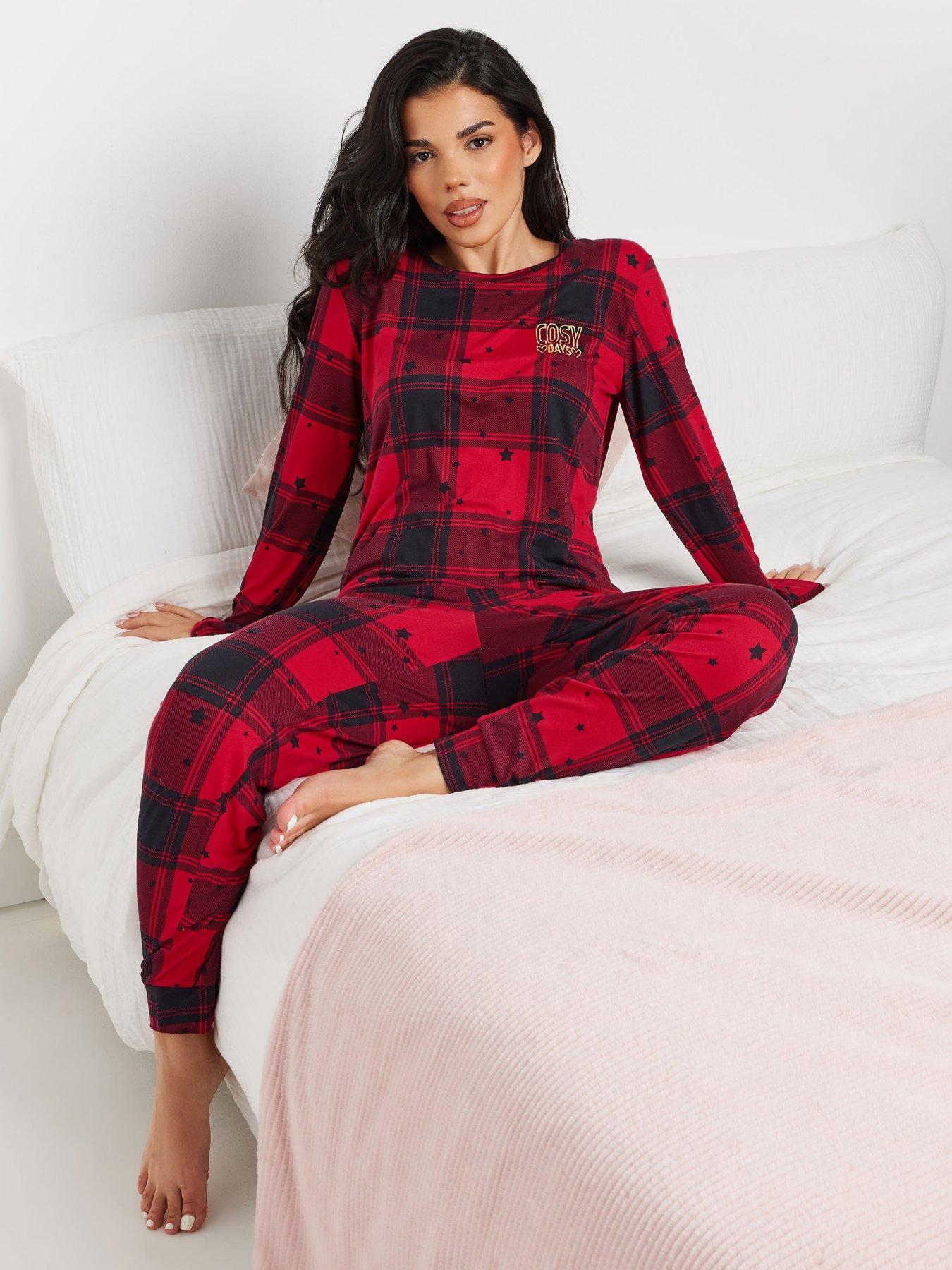 pixiegirl-petite-soft-touch-star-check-pj-setoutfit