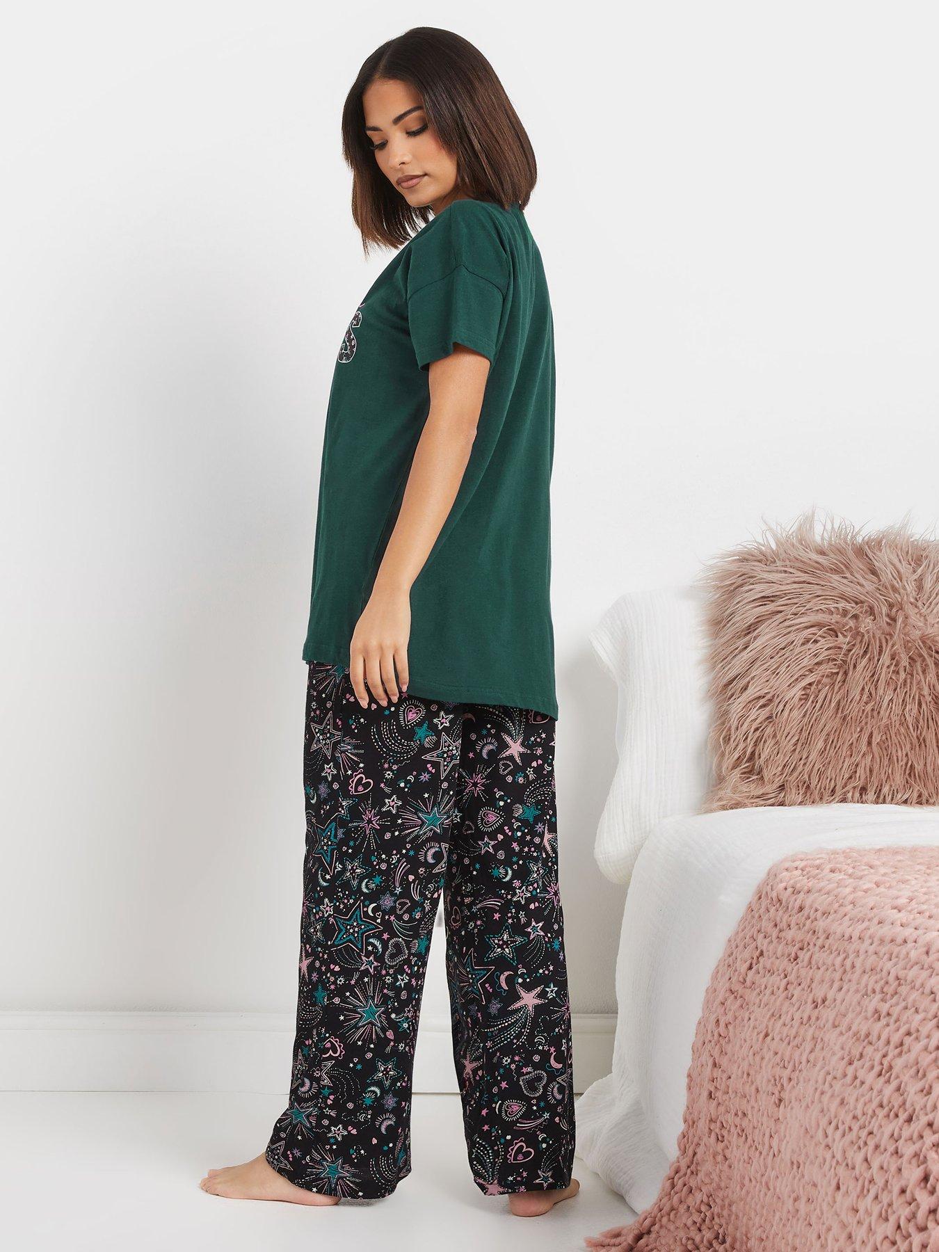 pixiegirl-petite-weekend-vibes-wide-leg-pj-setstillFront