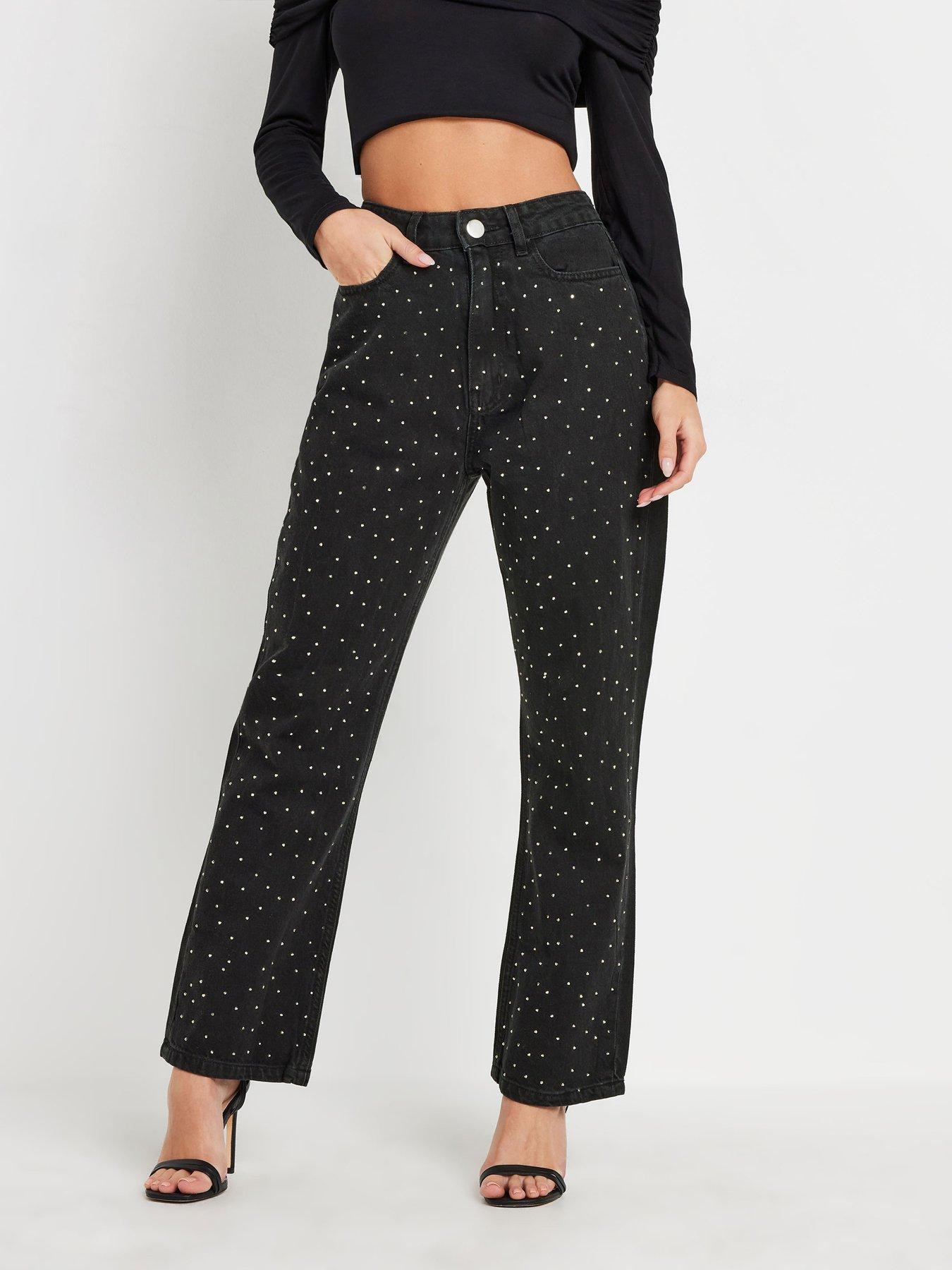 pixiegirl-petite-studded-jean-black