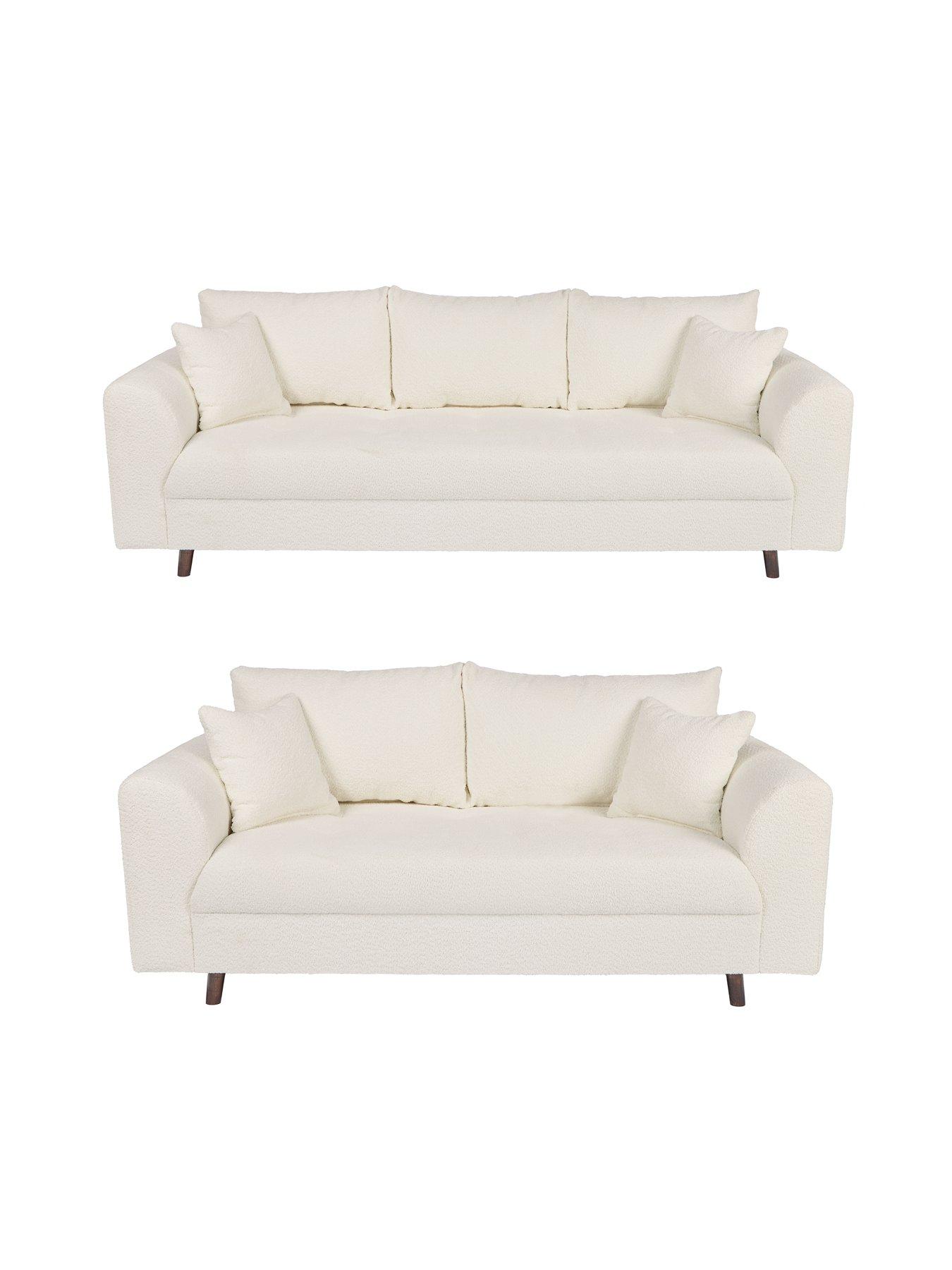The Very Collection Rune Fabric 3 + 2 Seater Sofa Set - FSC® Certified