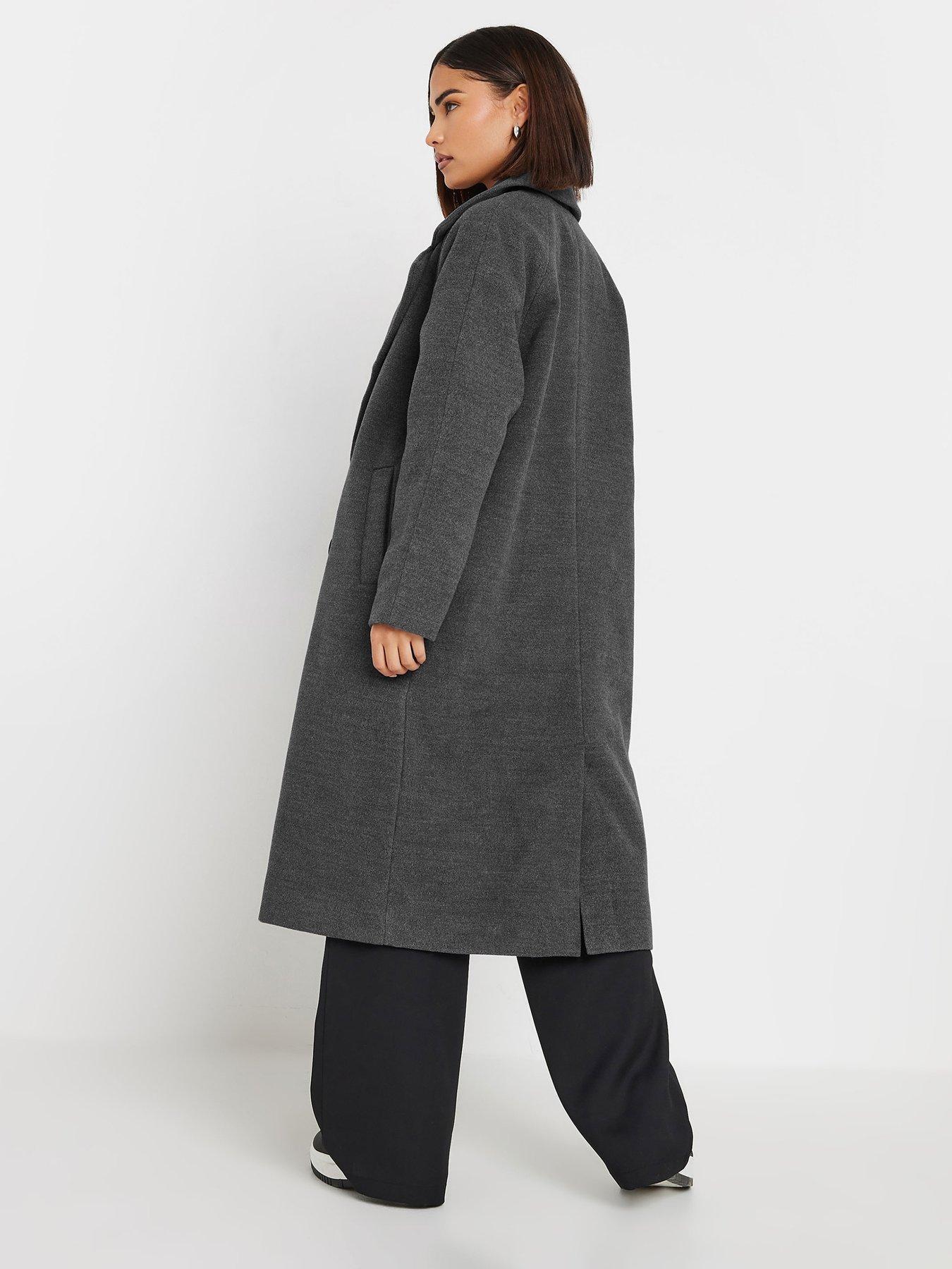 pixiegirl-petite-double-breasted-coat-greystillFront