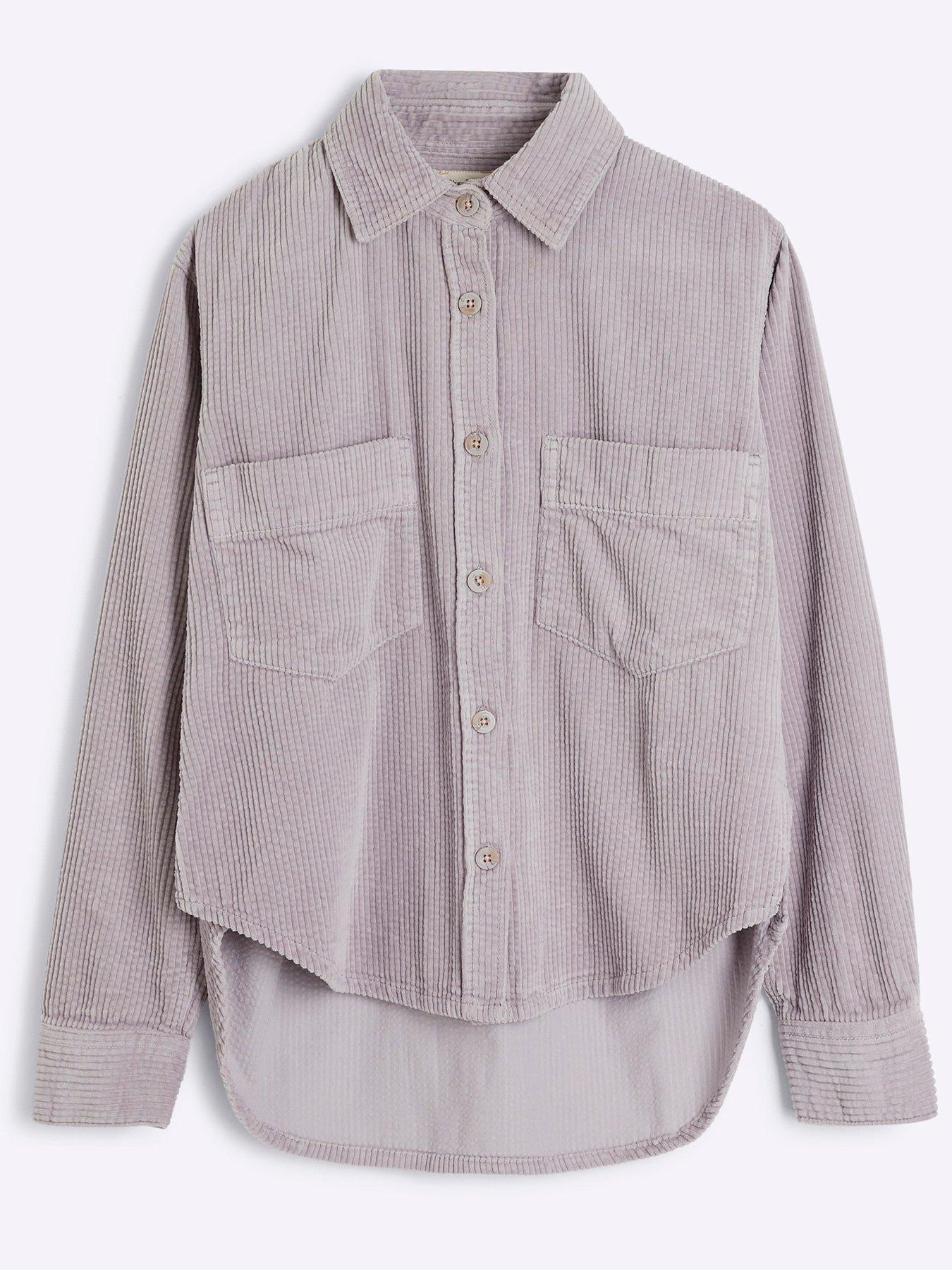 river-island-relaxed-corduroy-shirt-greyoutfit