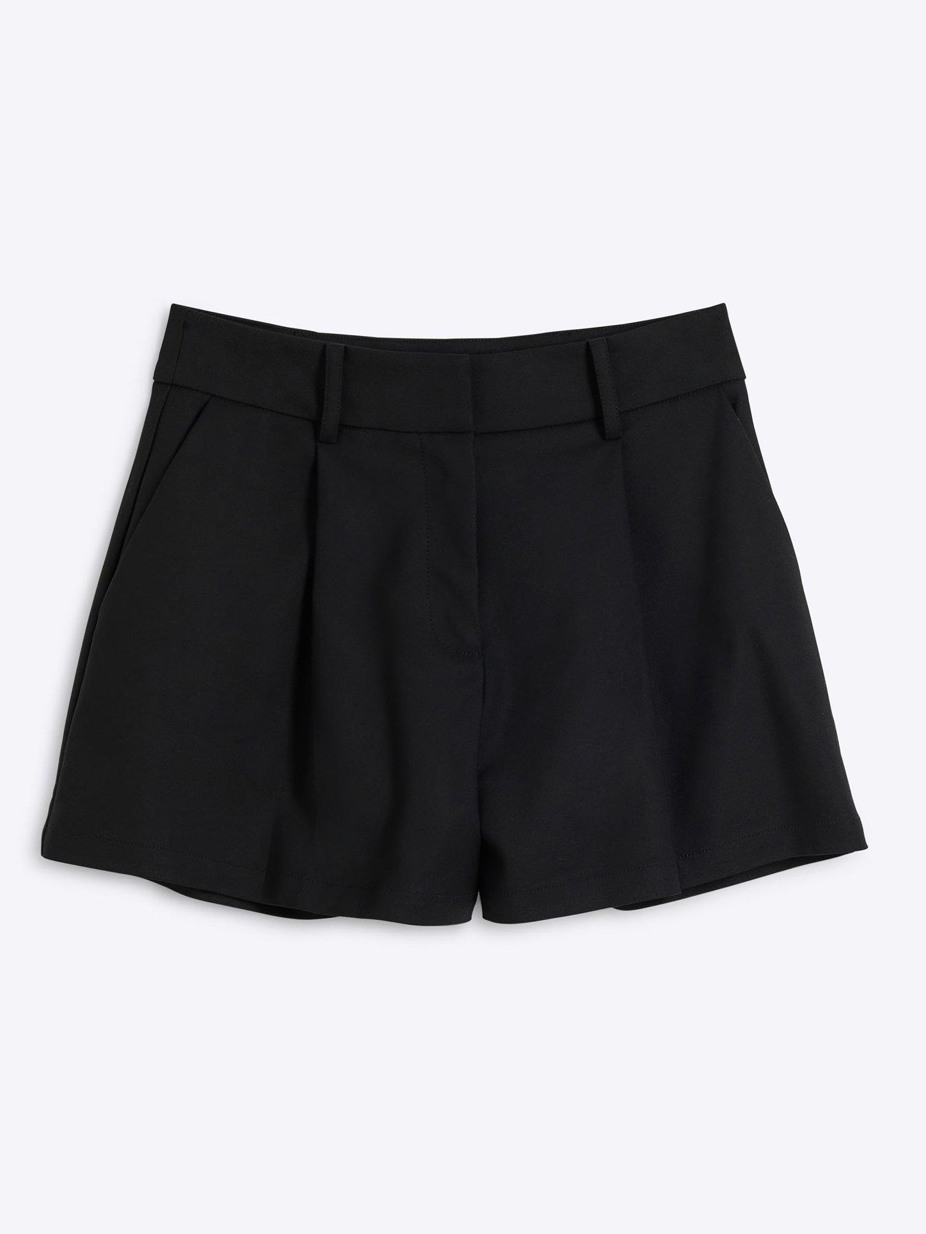 river-island-sateen-tailored-shorts-blackback