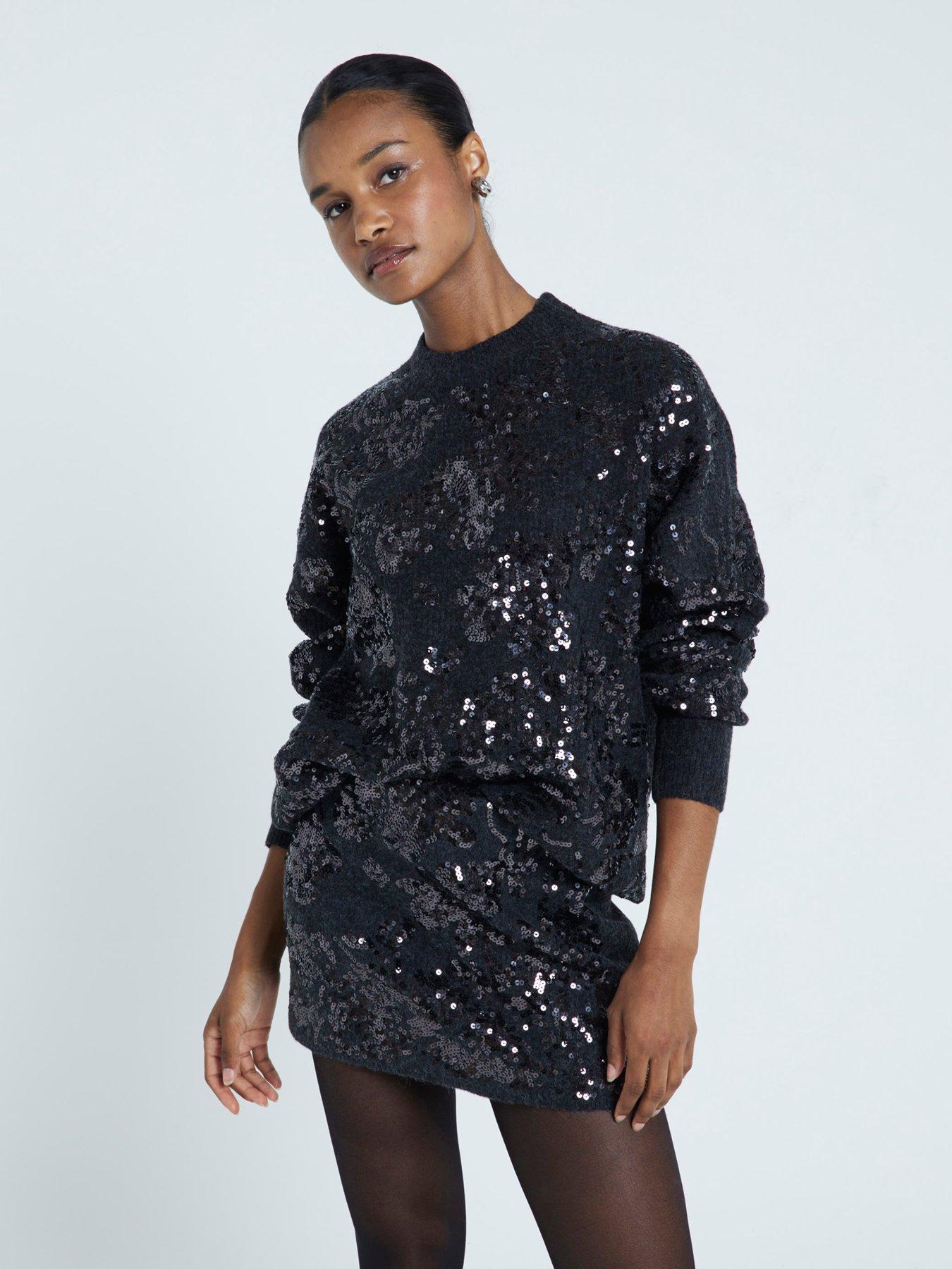 river-island-oversized-embellished-jumper-dark-grey