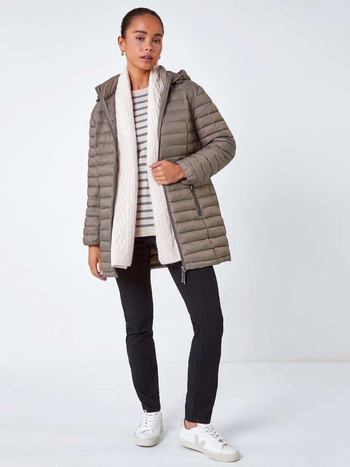 roman-petite-quilted-longline-padded-coat-taupefront