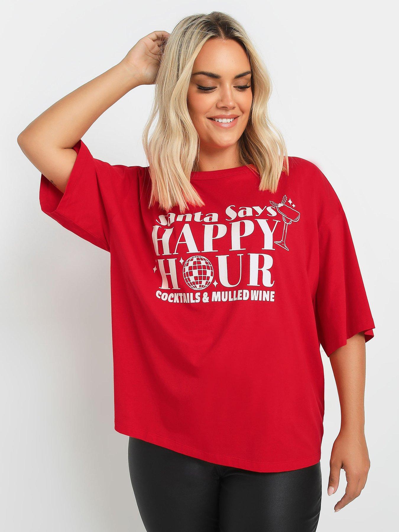 yours-curve-happy-hour-christmas-t-shirt-red