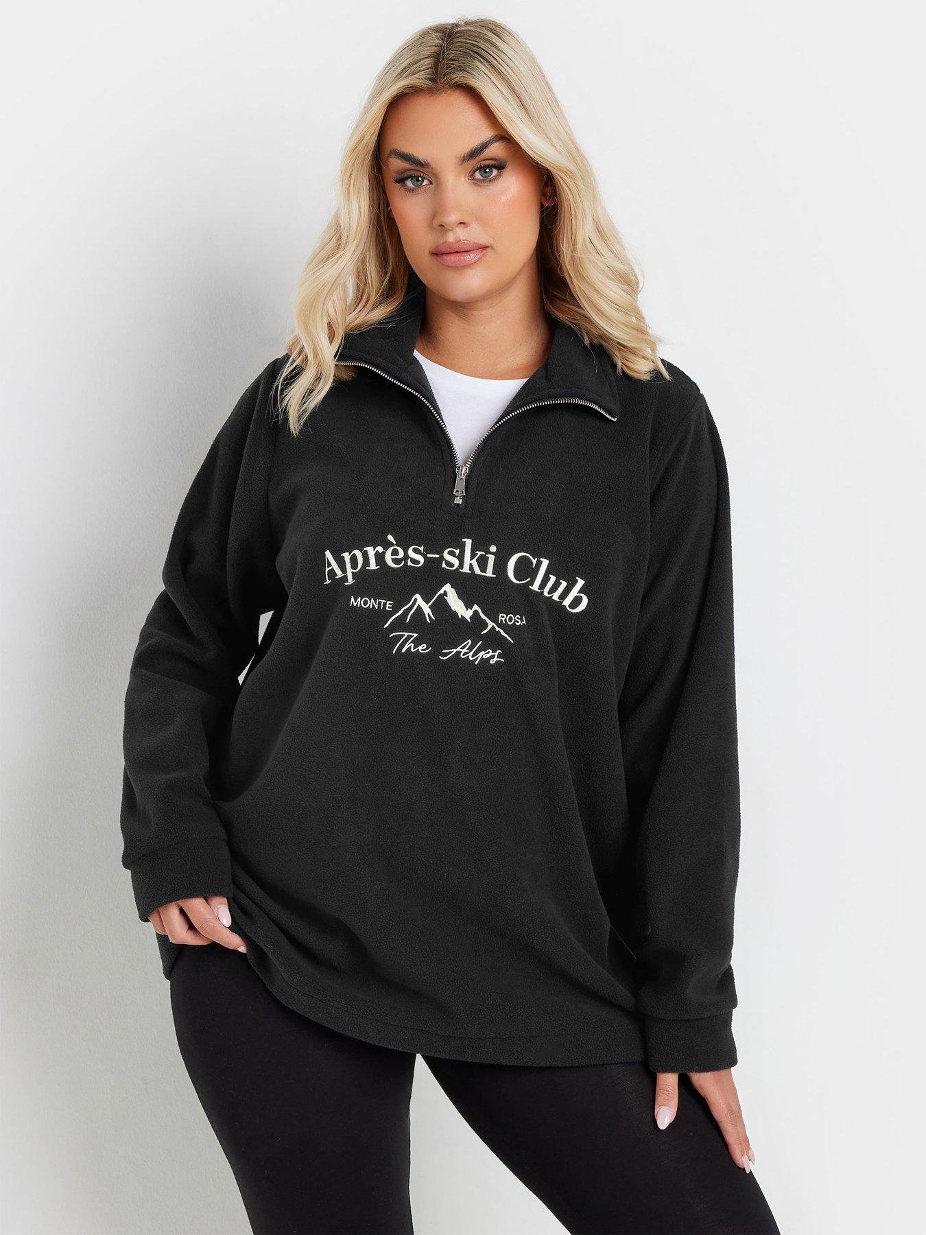 yours-curve-half-zip-fleece-jacket