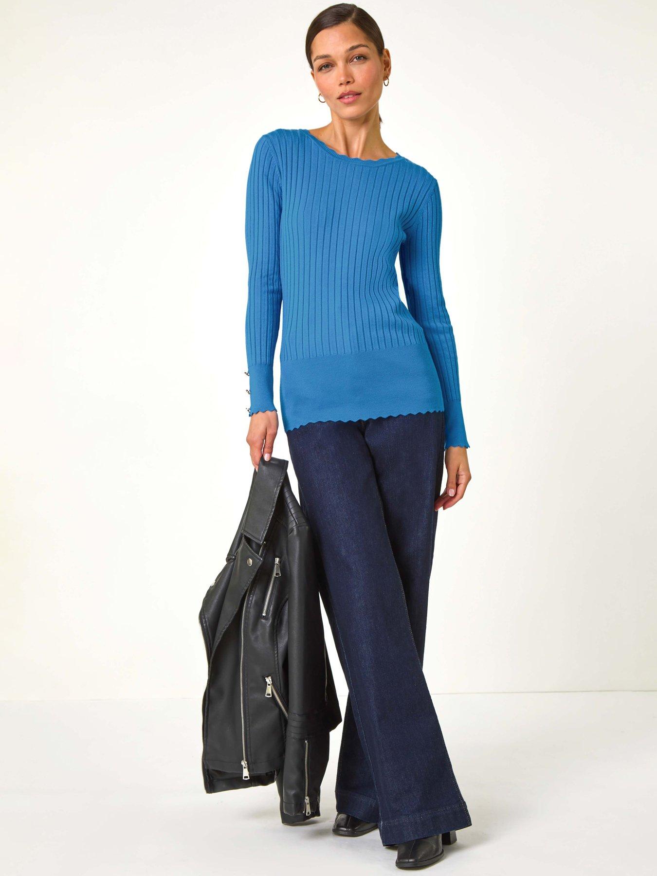 roman-button-detail-ribbed-longline-jumper-denimback