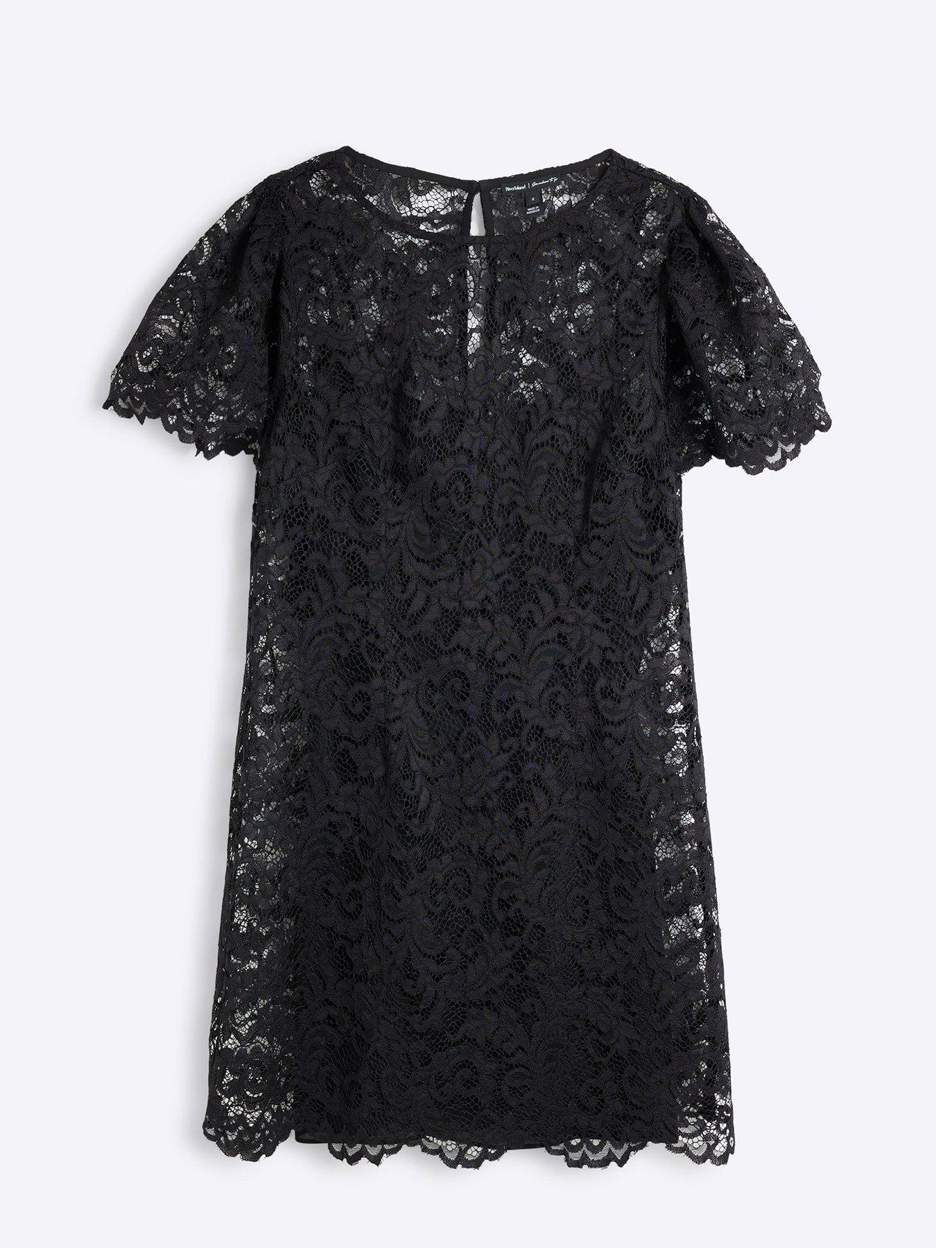 river-island-lace-fabric-ditsy-floral-a-line-mini-dress-blackoutfit