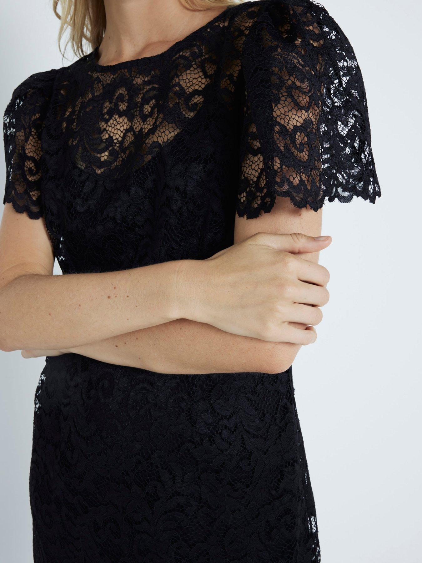 river-island-lace-fabric-ditsy-floral-a-line-mini-dress-blackdetail