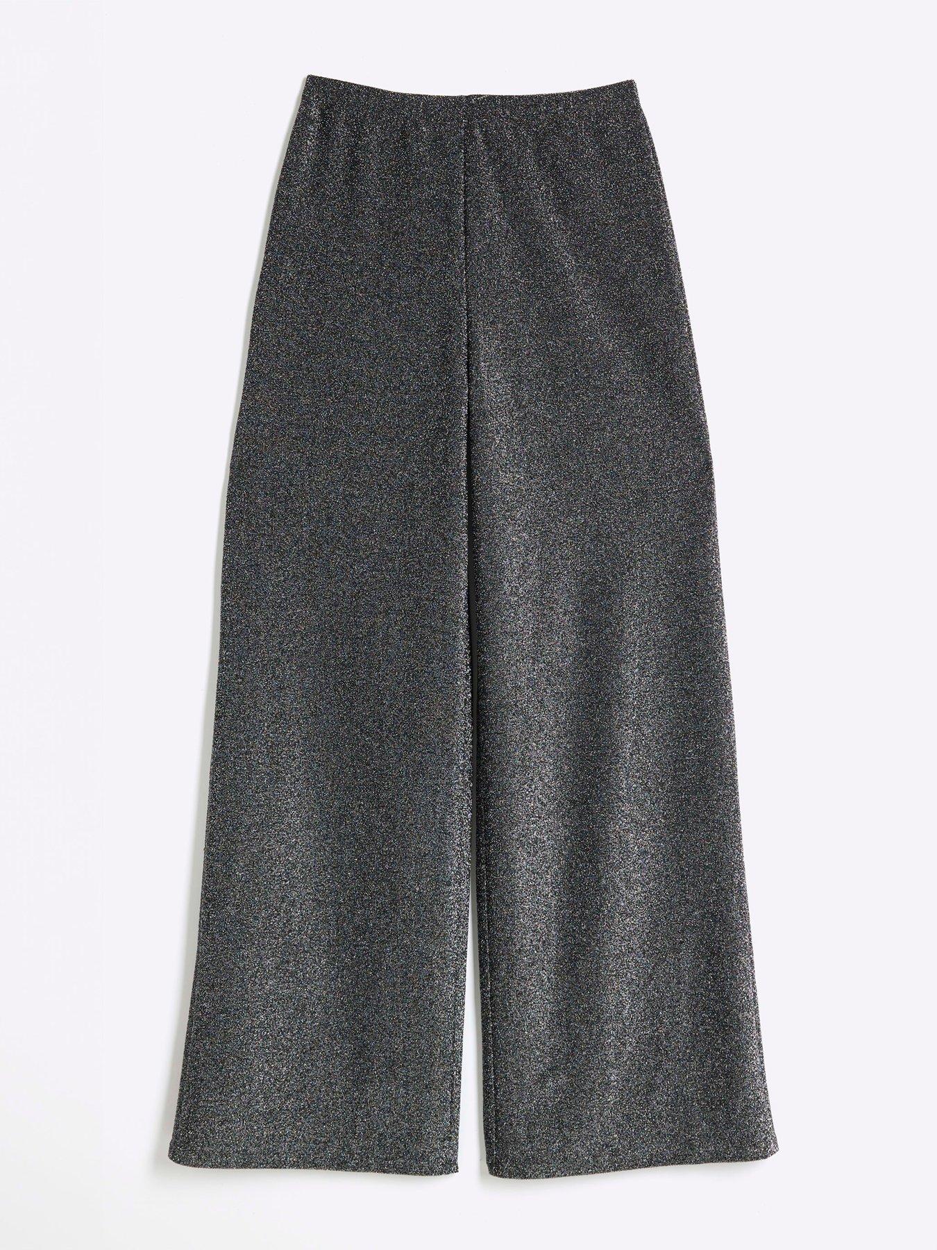 river-island-metallic-wide-leg-trouser-blackdetail