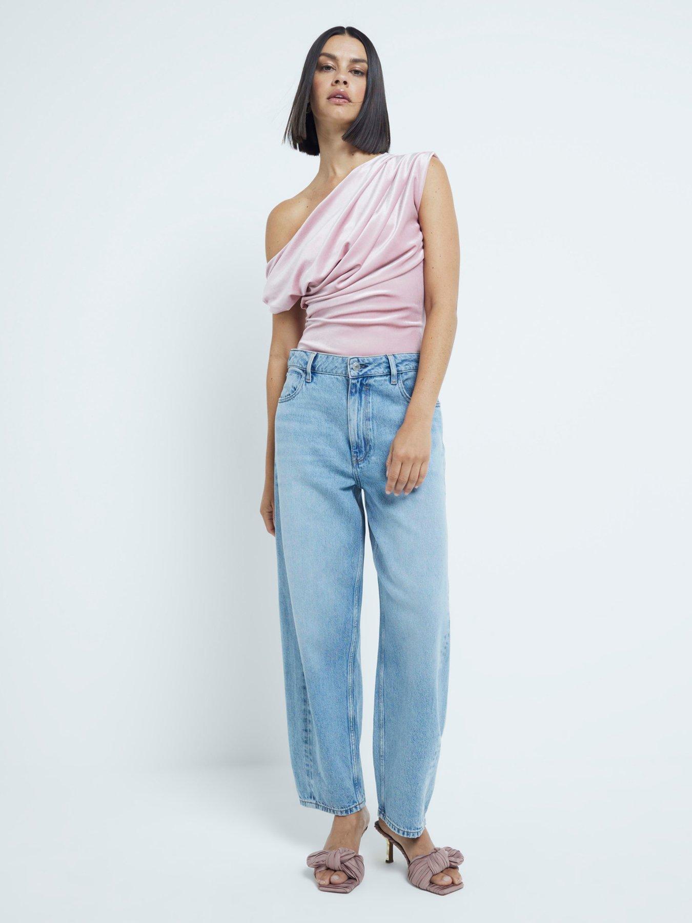 river-island-asymmetric-twist-top-light-pinkback