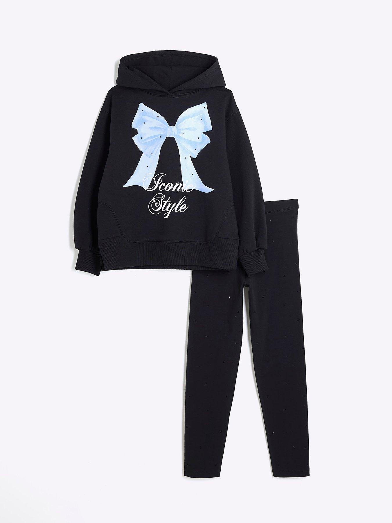 river-island-girls-bow-graphic-hoodie-set-black