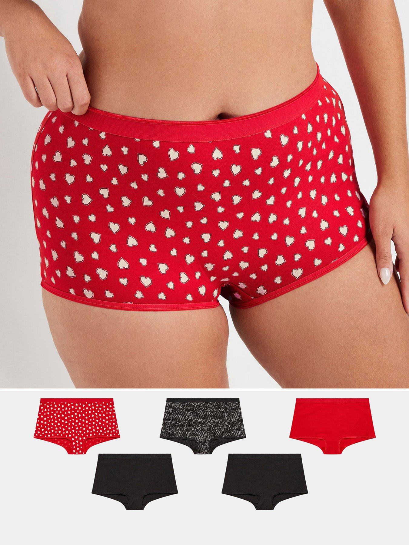 Image of Yours Curve 5 Pack Stretch Short - Multi