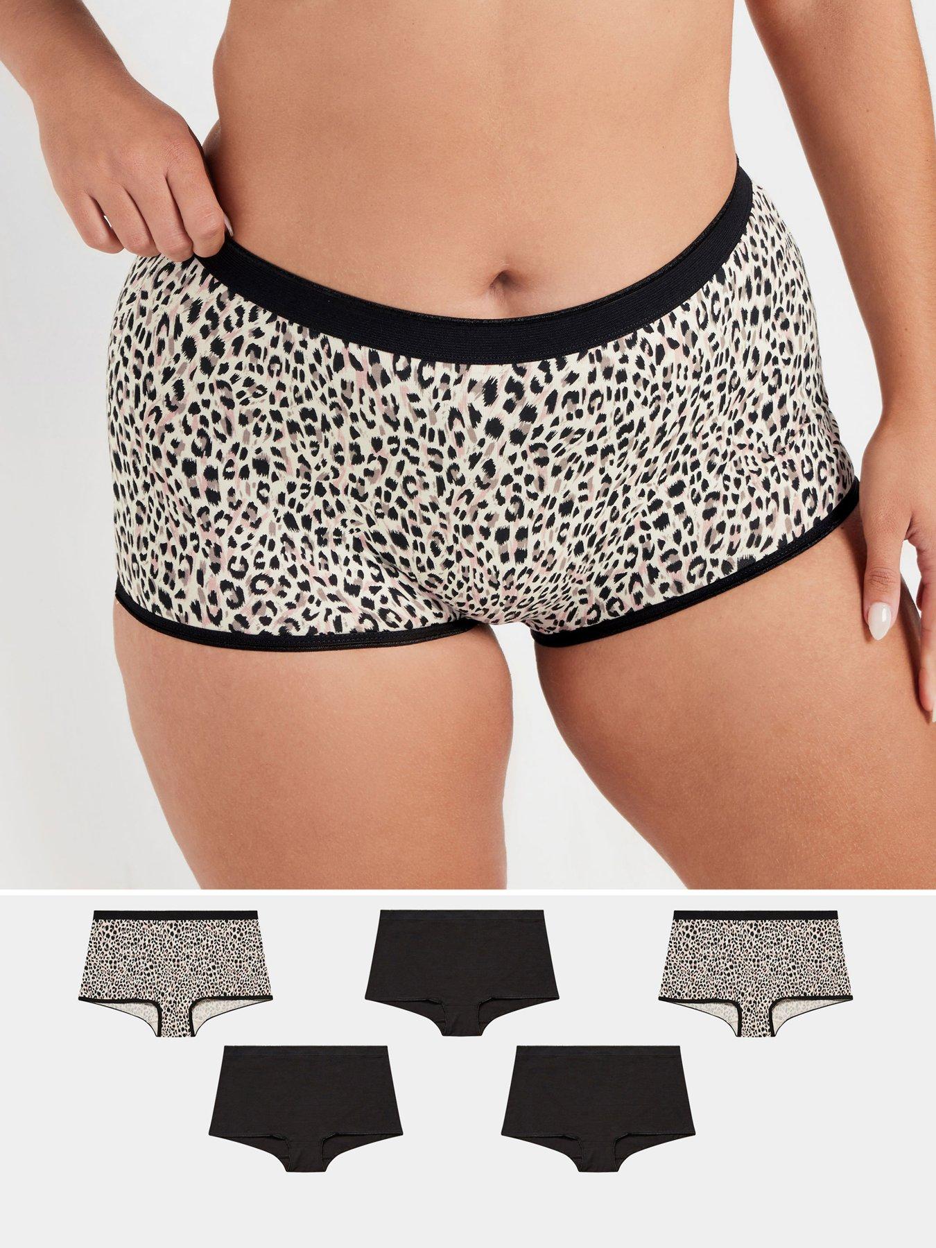 Image 1 of 4 of Yours Curve 5 Pack Stretch Short - Multi