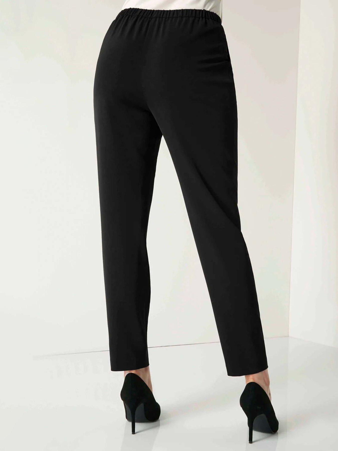 roman-jersey-stretch-elastic-waist-harem-trousers-blackstillFront