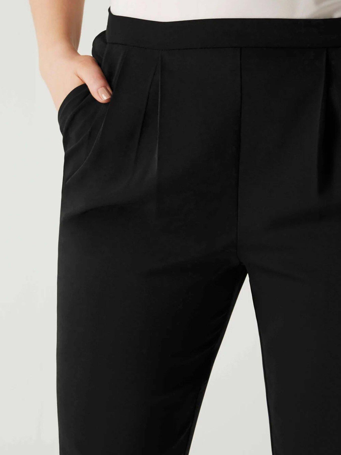 roman-jersey-stretch-elastic-waist-harem-trousers-blackoutfit