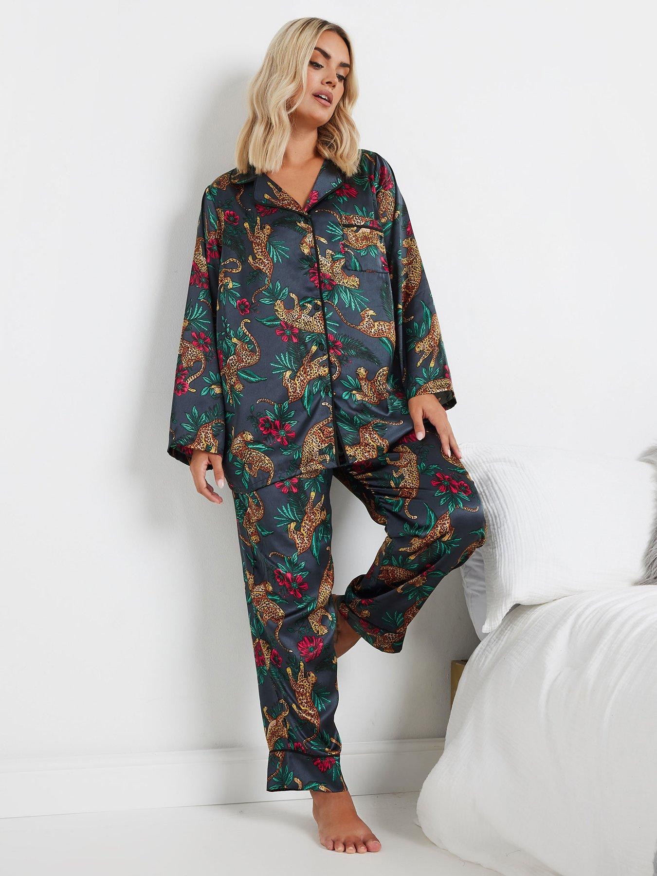 yours-curve-leopard-convo-satin-pj-set