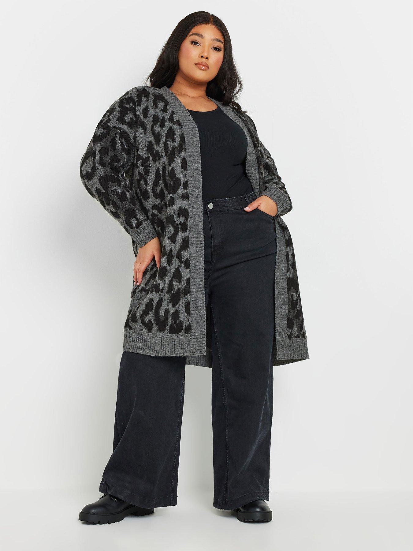 yours-curve-leopard-midi-cardiganback