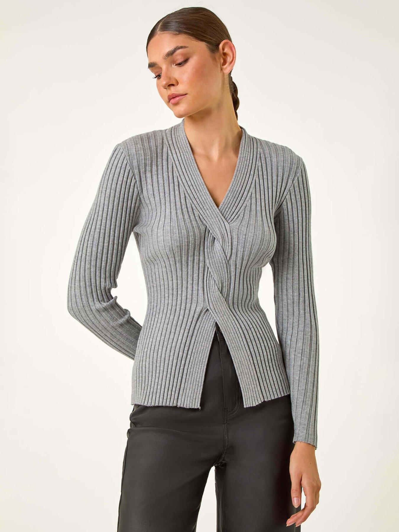 roman-cable-split-detail-rib-jumper-greyfront
