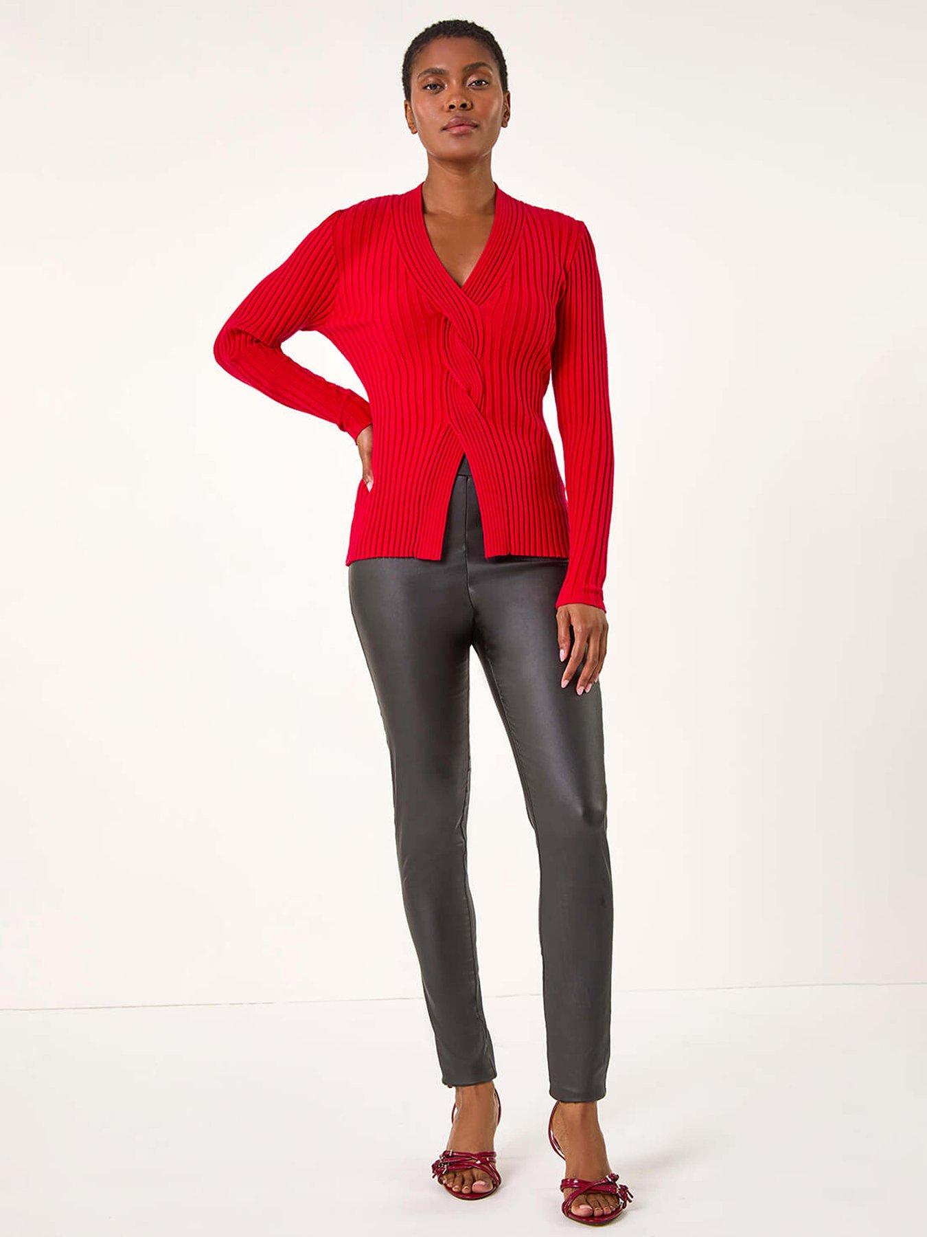 roman-cable-split-detail-rib-jumper-redback