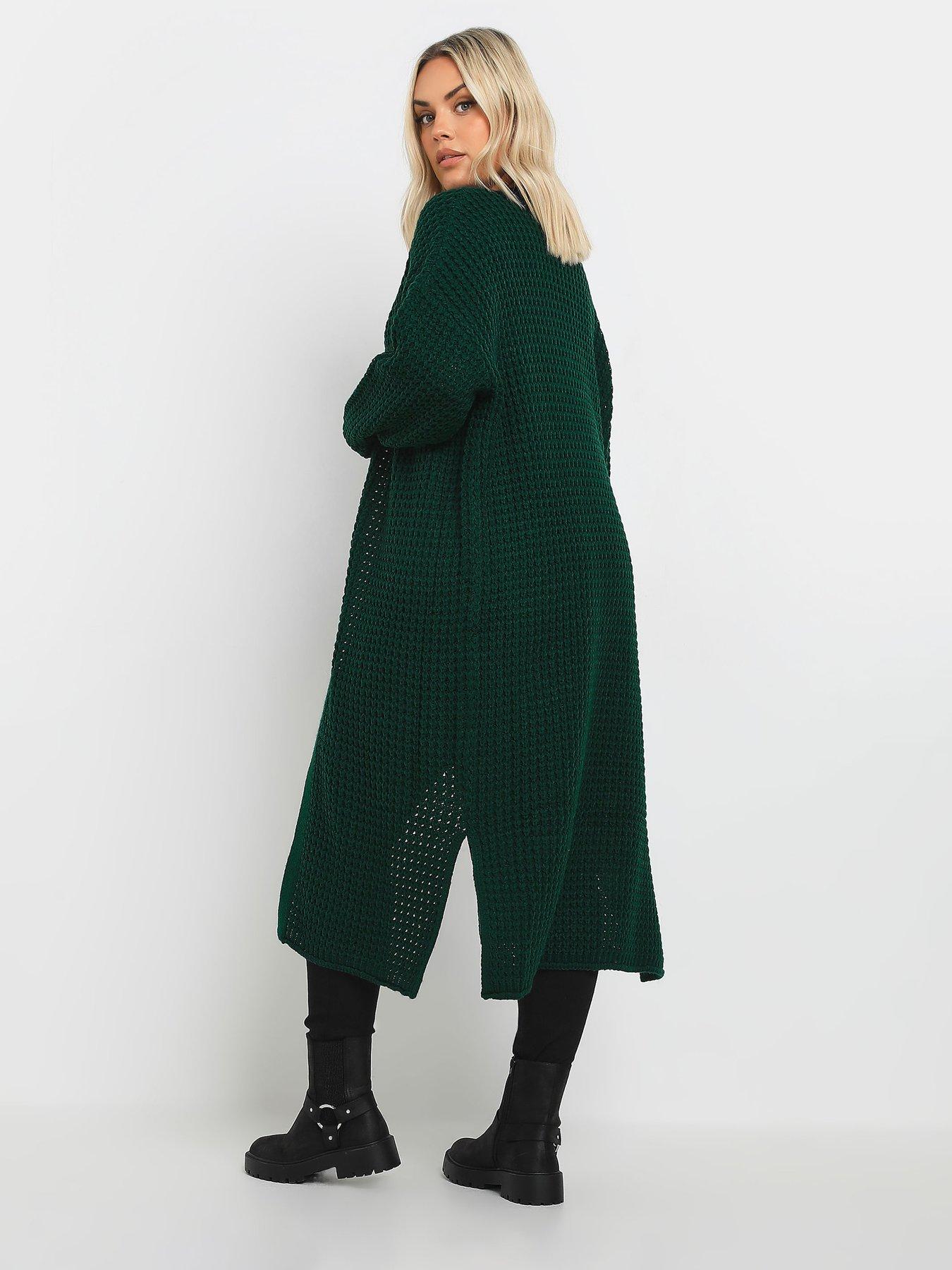 yours-curve-waffle-knit-maxi-cardiganstillFront