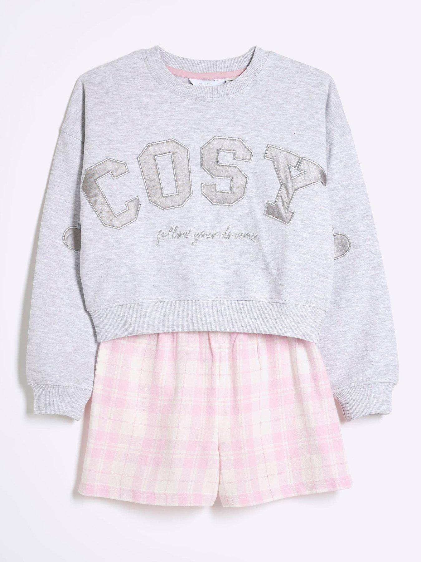 river-island-girls-cosy-pyjama-set-greystillFront