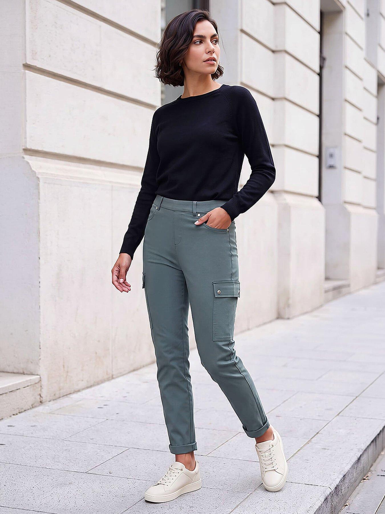 roman-turn-up-stretch-cargo-trousers-khaki