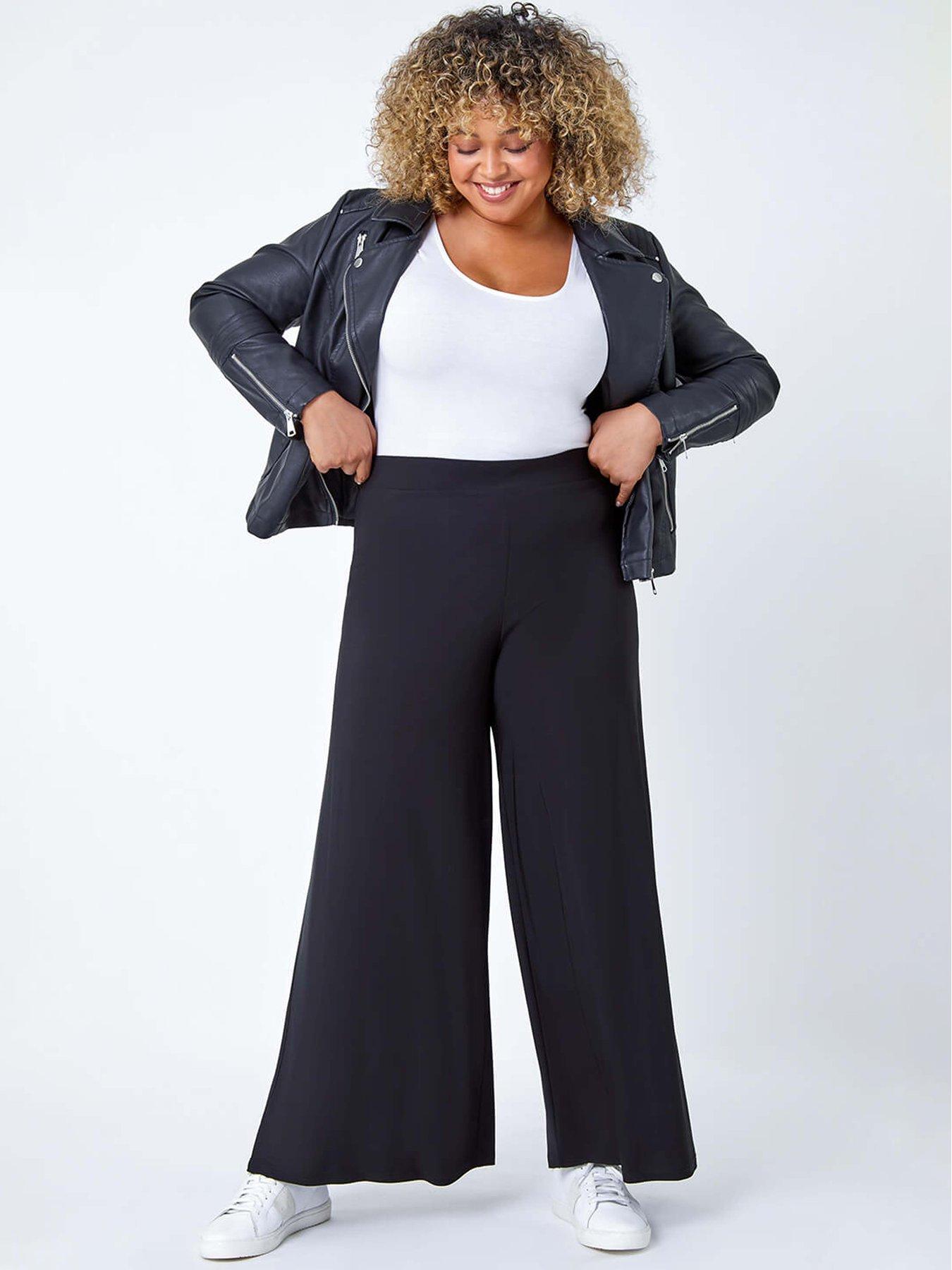roman-curve-elastic-waist-wide-leg-trousers-blackback