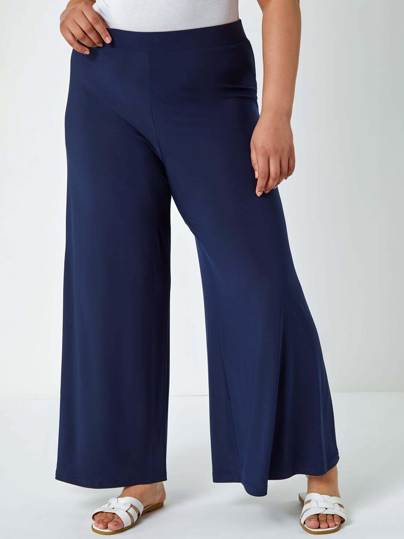 roman-curve-elastic-waist-wide-leg-trousers-navyfront