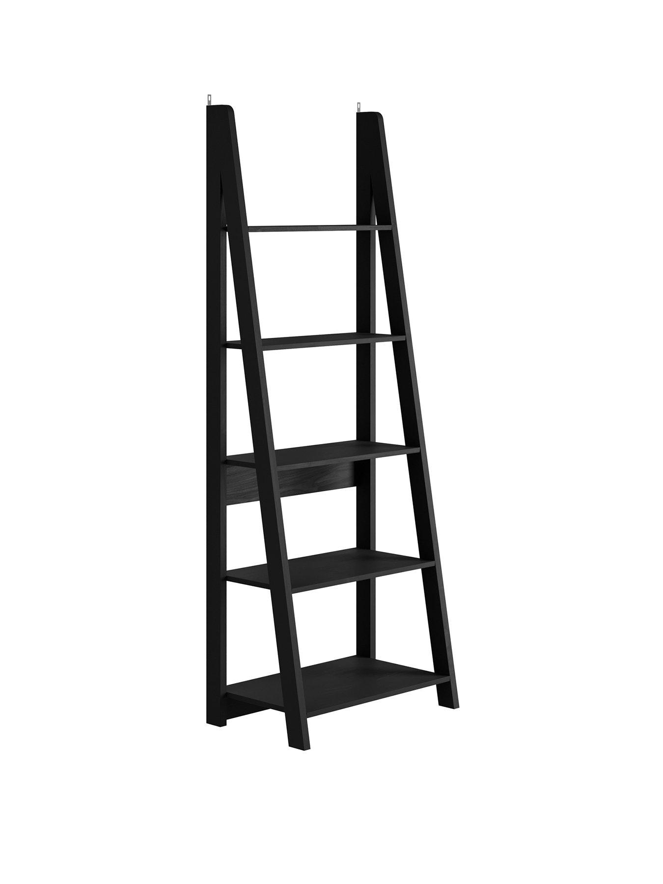 lpd-home-tiva-ladder-bookcase-black