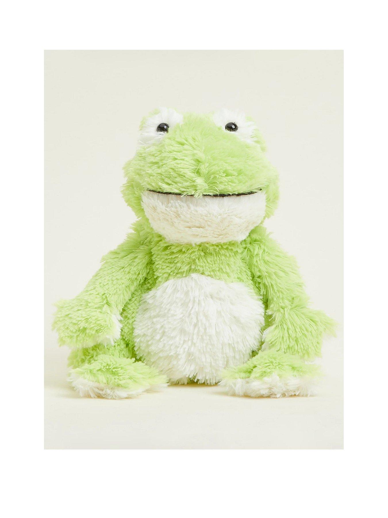 Image of Warmies Fully Heatable Cuddly Toy Scented with French Lavender - Frog