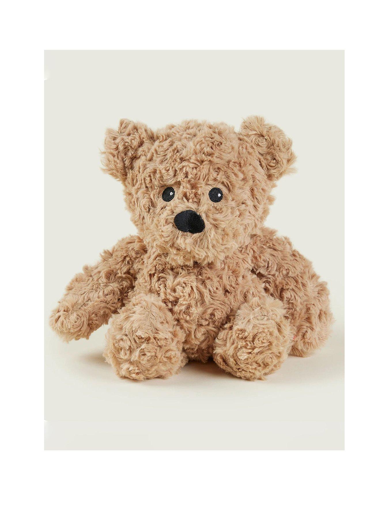 Fully Heatable Cuddly Toy Scented with French Lavender Curly Brown bear