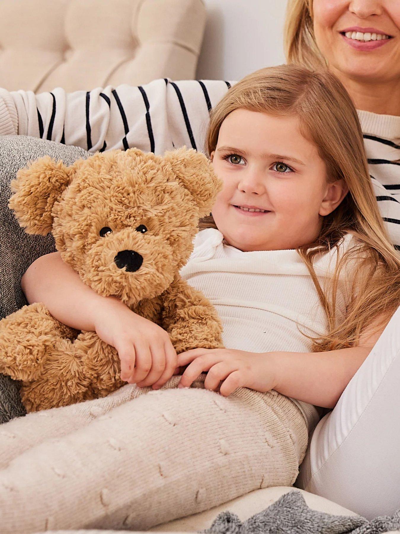 Image 4 of 4 of Warmies Fully Heatable Cuddly Toy Scented with French Lavender - Curly Brown bear