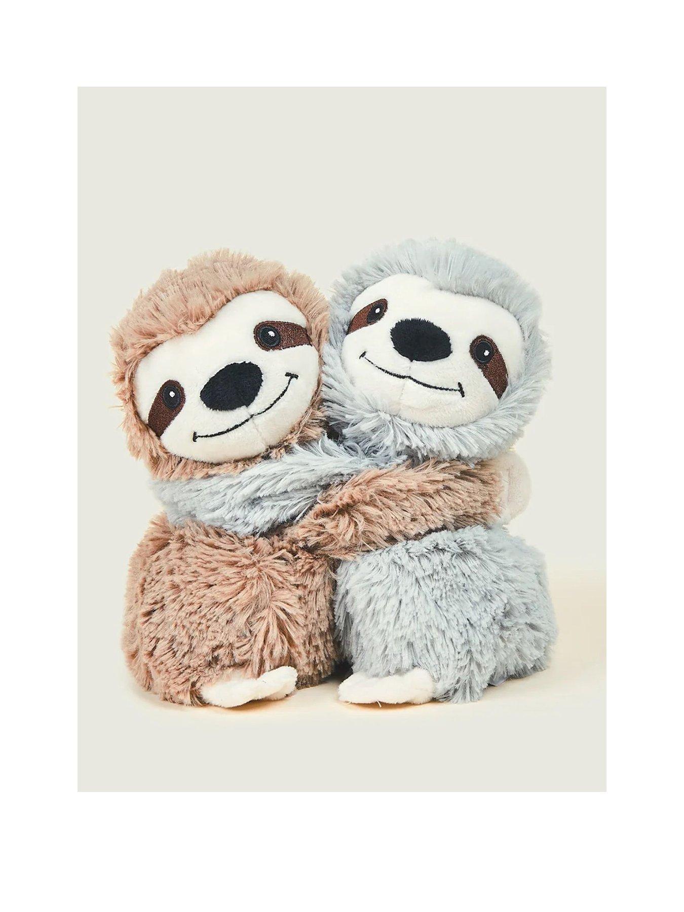 Image of Warmies 9'' Warm Hugs Fully Heatable Cuddly Toy Scented with French Lavender - Sloths