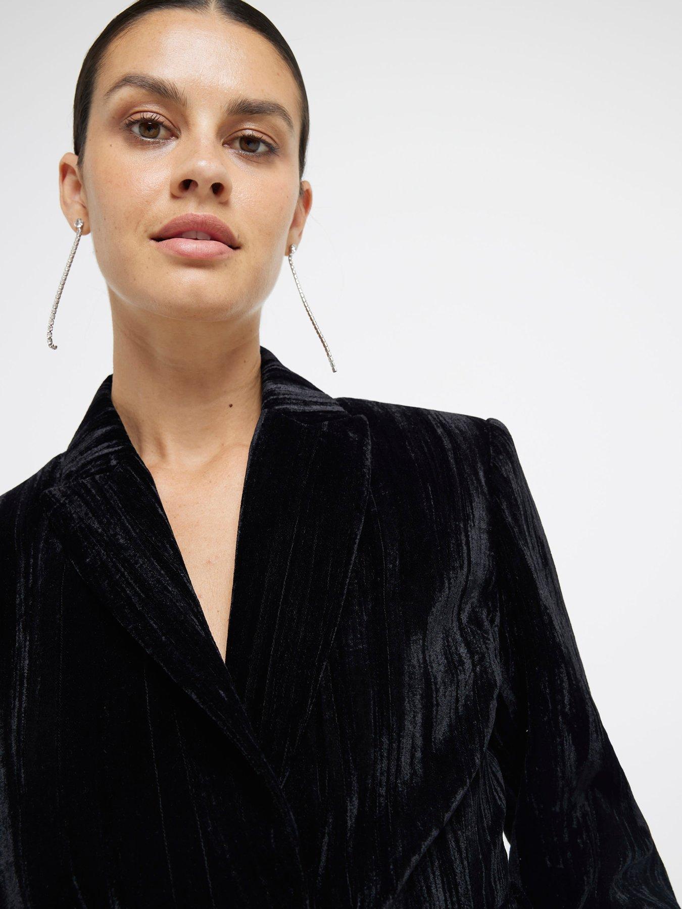 river-island-belted-wrap-velvet-blazer-blackoutfit