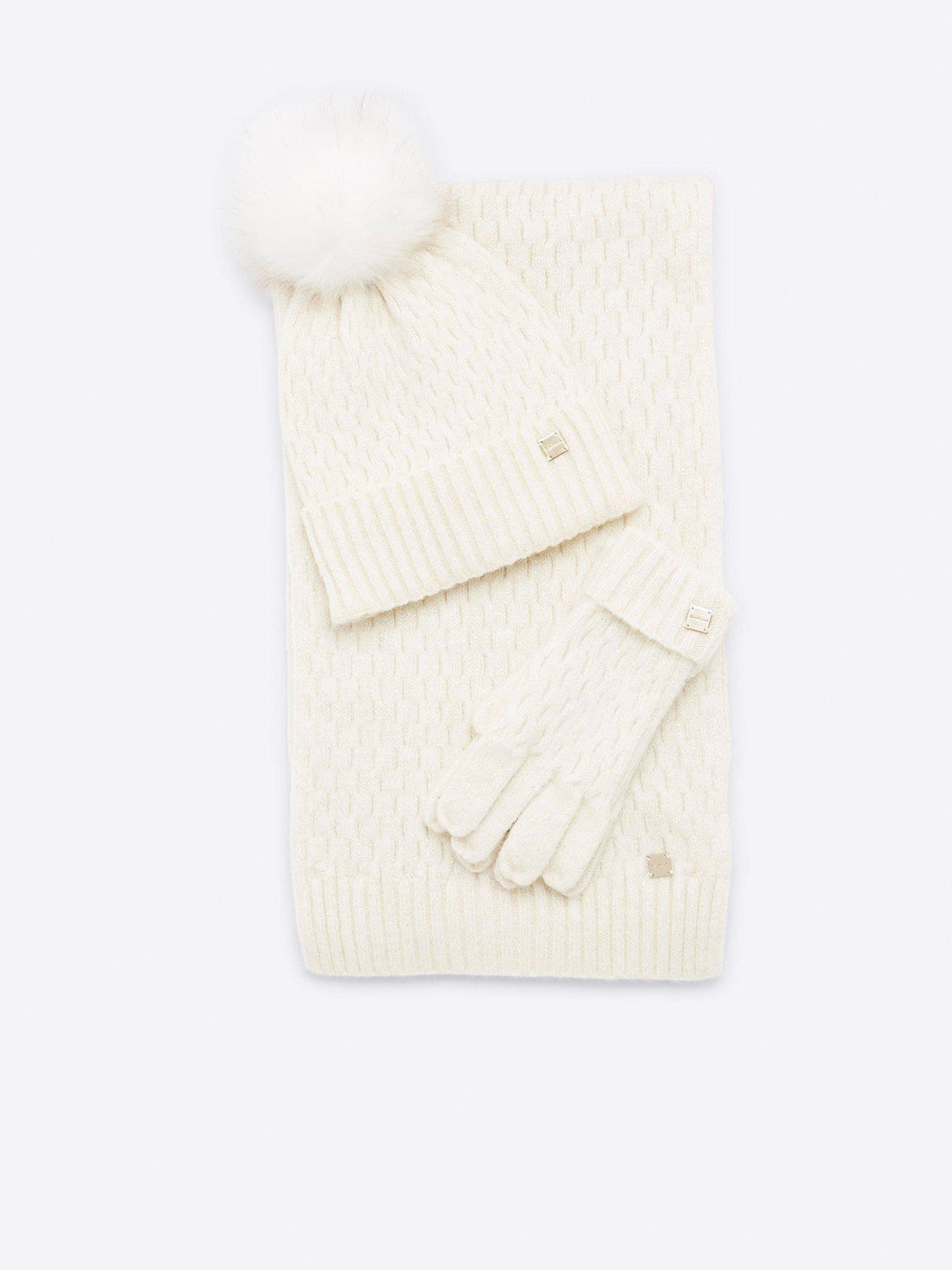 river-island-cable-knit-gift-set-cream