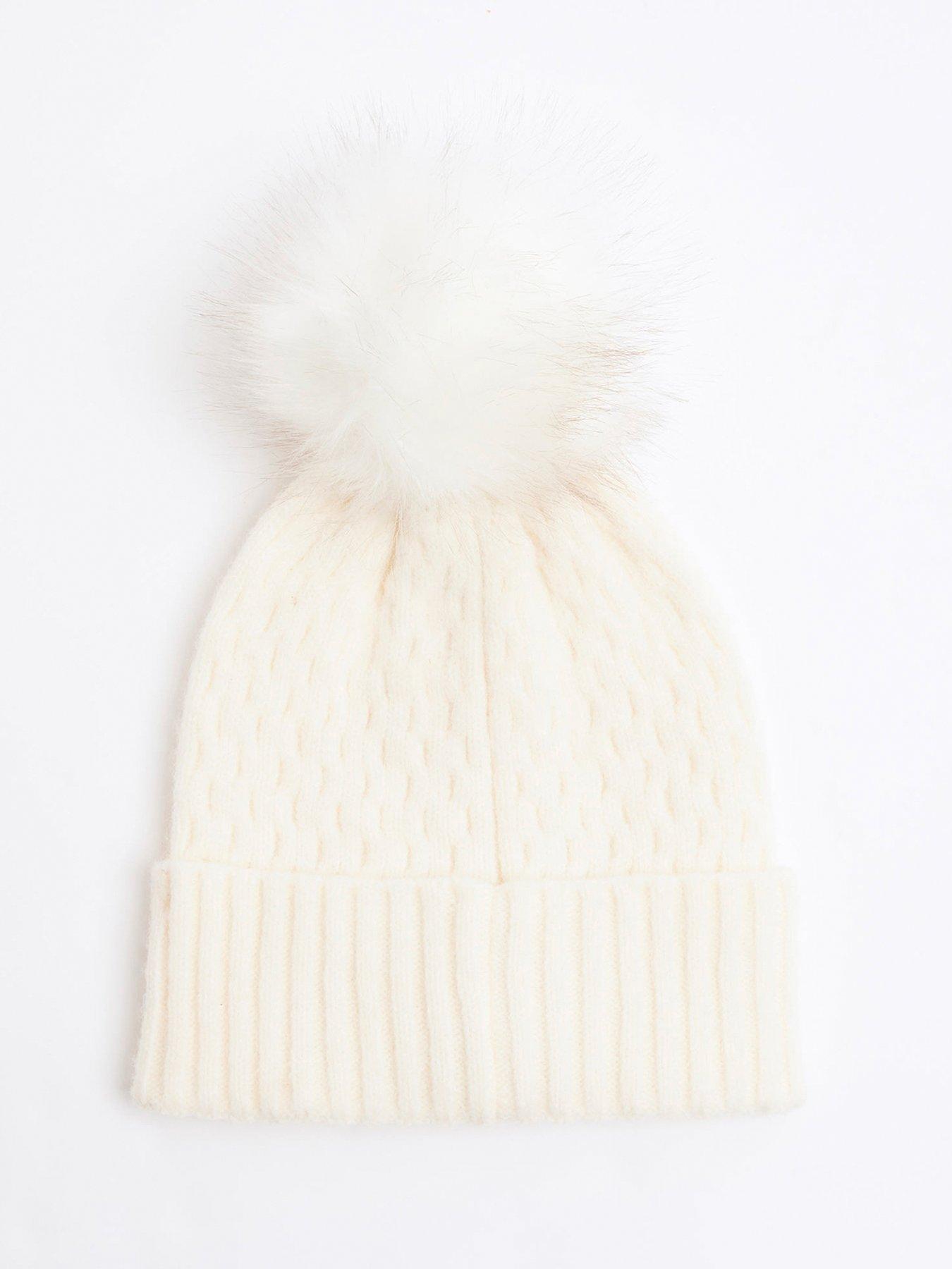 river-island-cable-knit-beanie-creamback