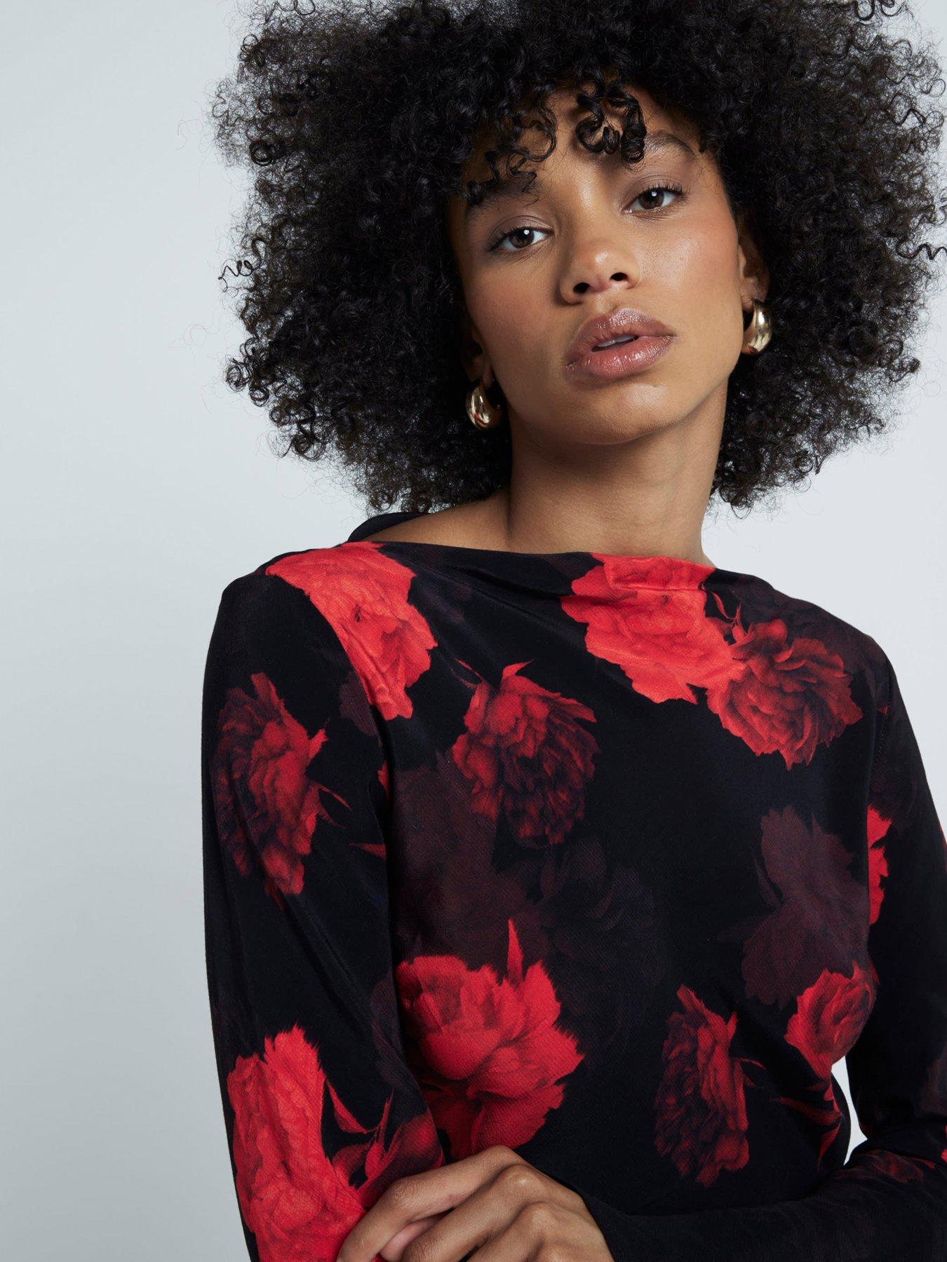 river-island-floral-mini-dress-blackdetail